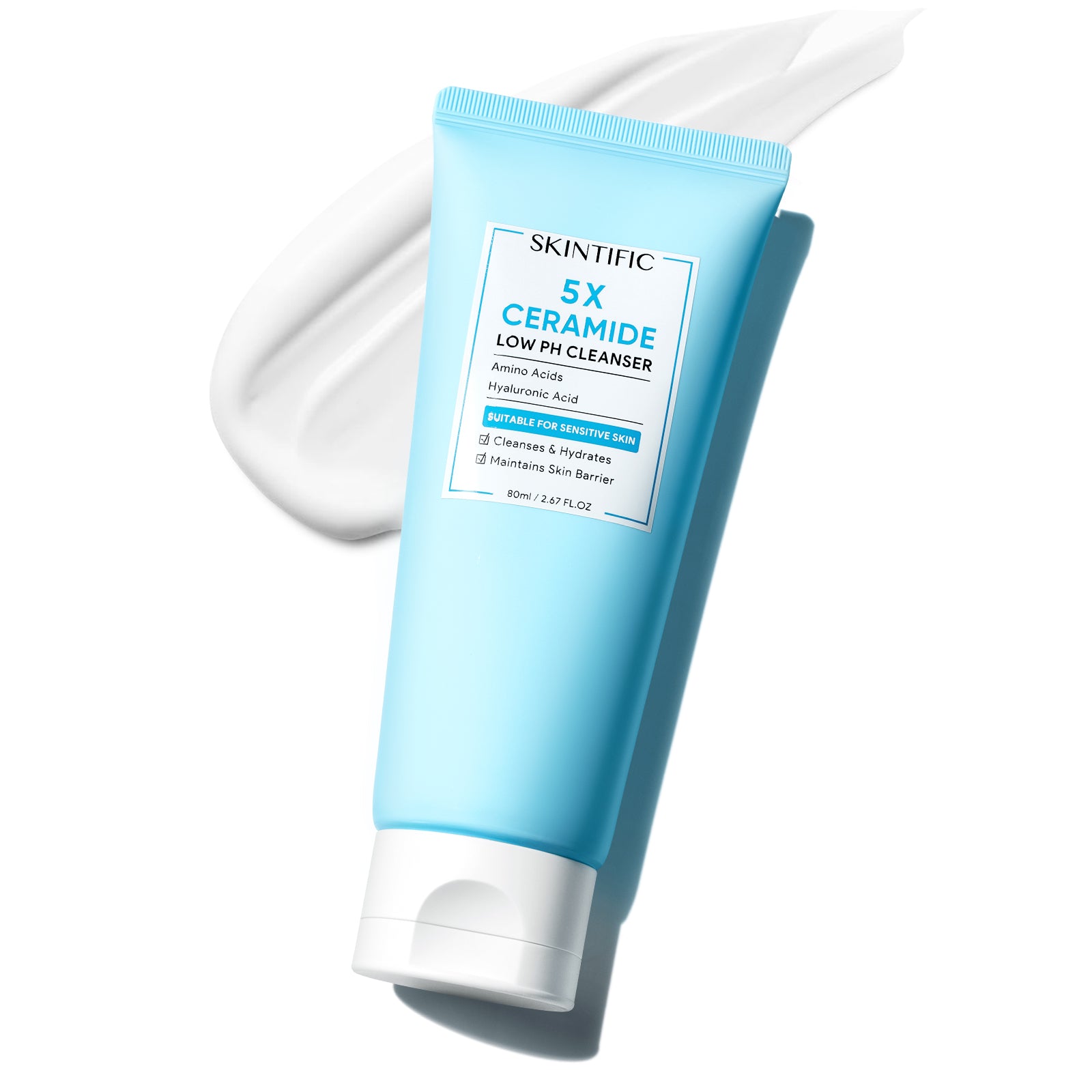 SKINTIFIC 5X Ceramide Low pH Cleanser Facial Wash