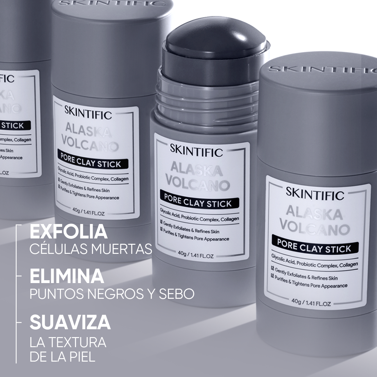 Alaska Volcano Pore Clay Stick