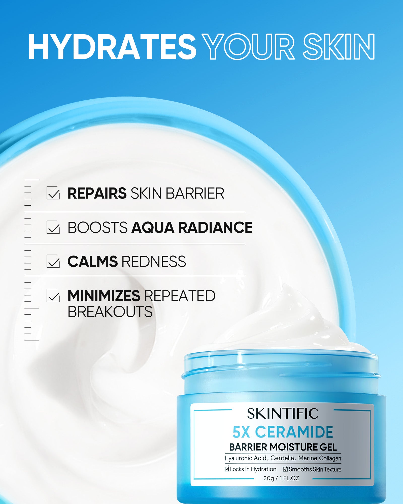 5X Ceramide Barrier Repair Moisture Gel
