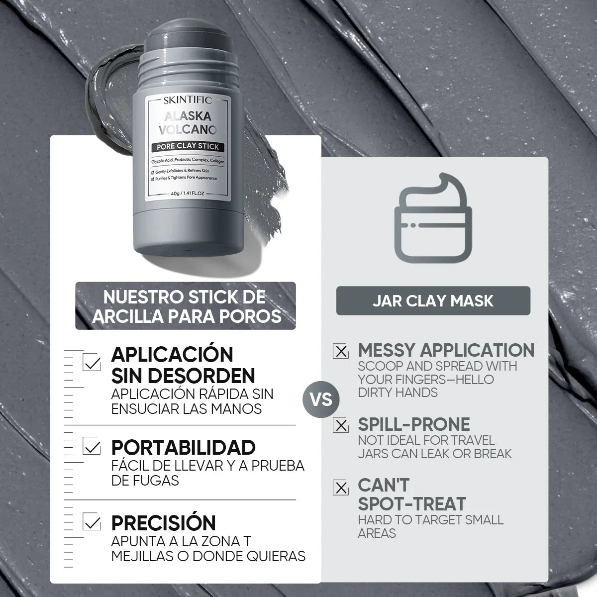 Alaska Volcano Blackhead Cleansing Mask Stick