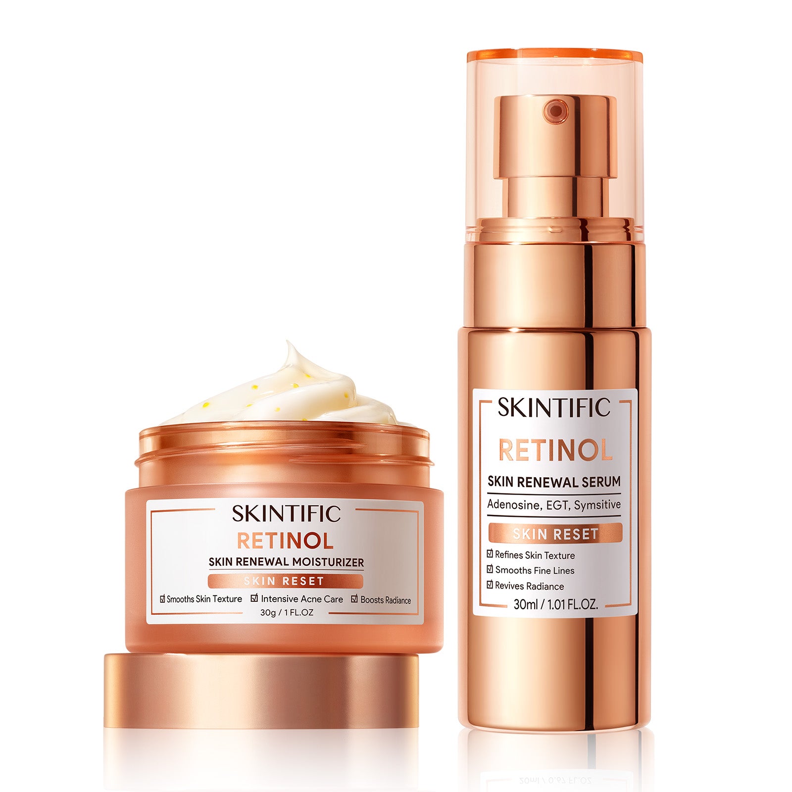 Skintific Retinol Skin Renewal Anti Aging Set 2pcs