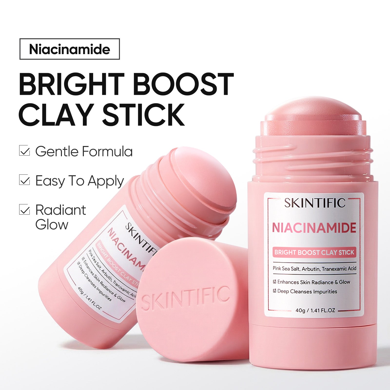 Niacinamide Bright Boost Clay Stick Mask