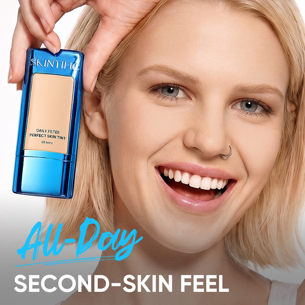 Daily Skin Tint & PDRN Serum Spray & Peptide Lip Serum Fresh Glow Set