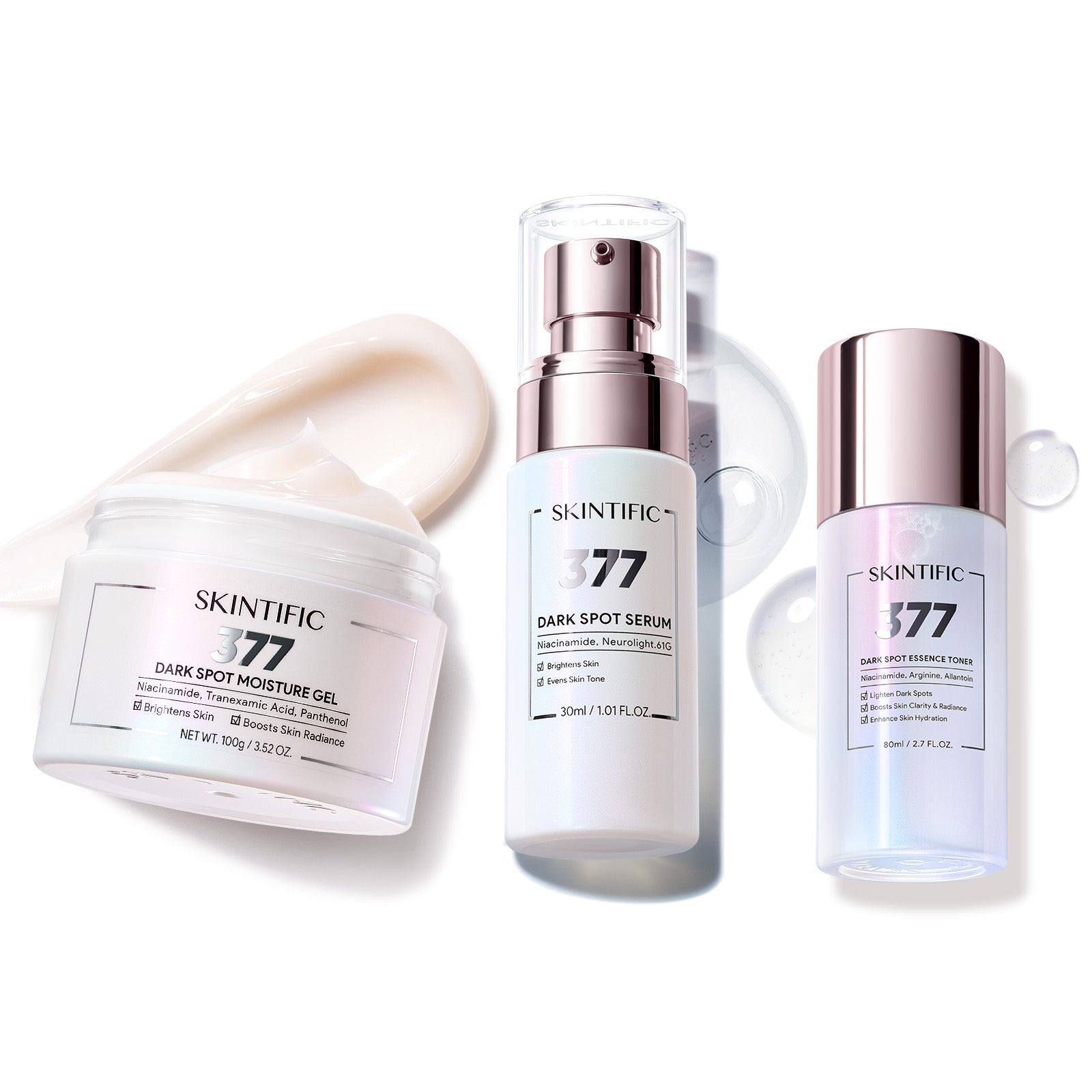 377 Dark Spot Brightening Routine Set