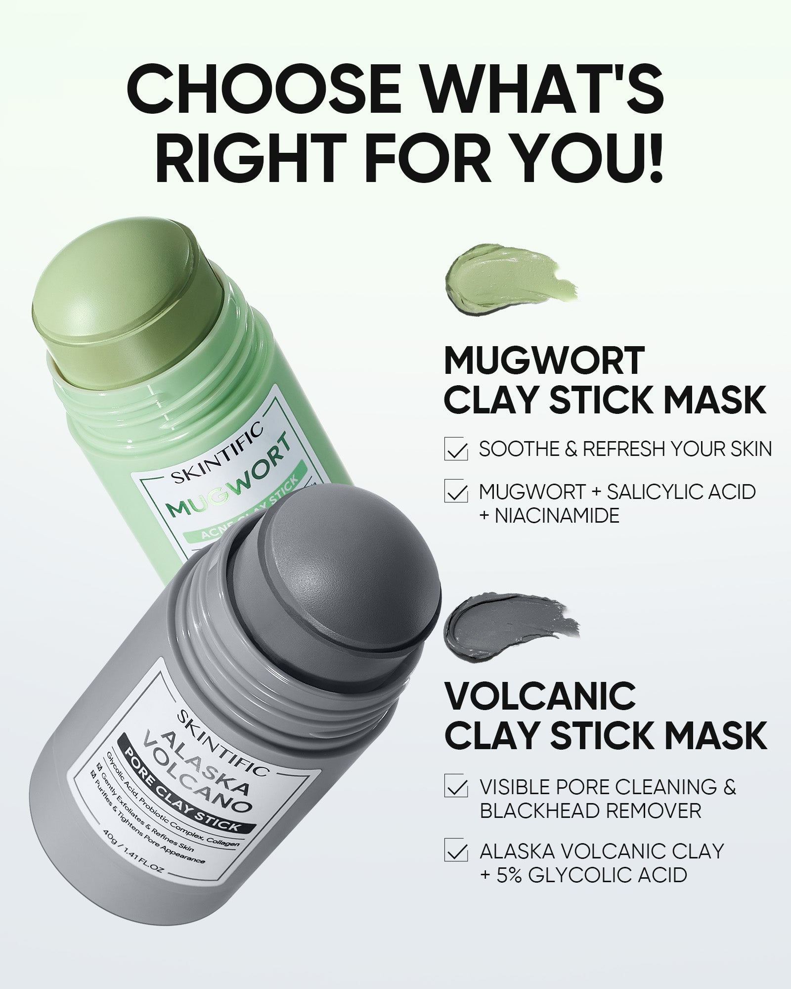 Alaska Volcano Blackhead Cleansing Mask Stick