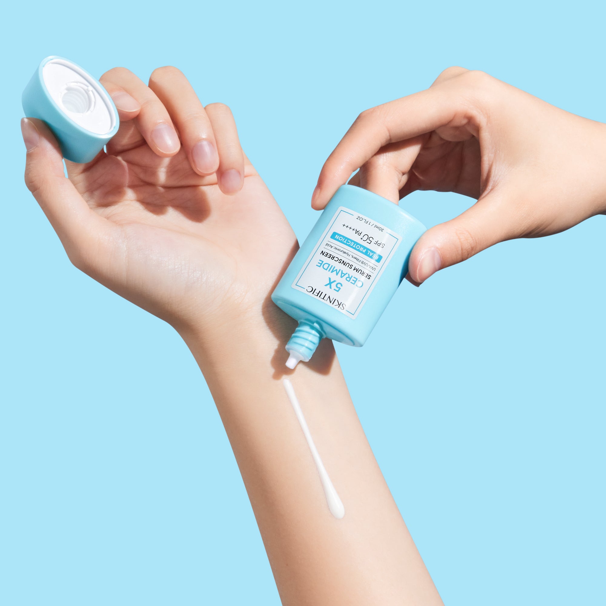 5X CERAMIDE SERUM SUNSCREEN SPF50 PA++++