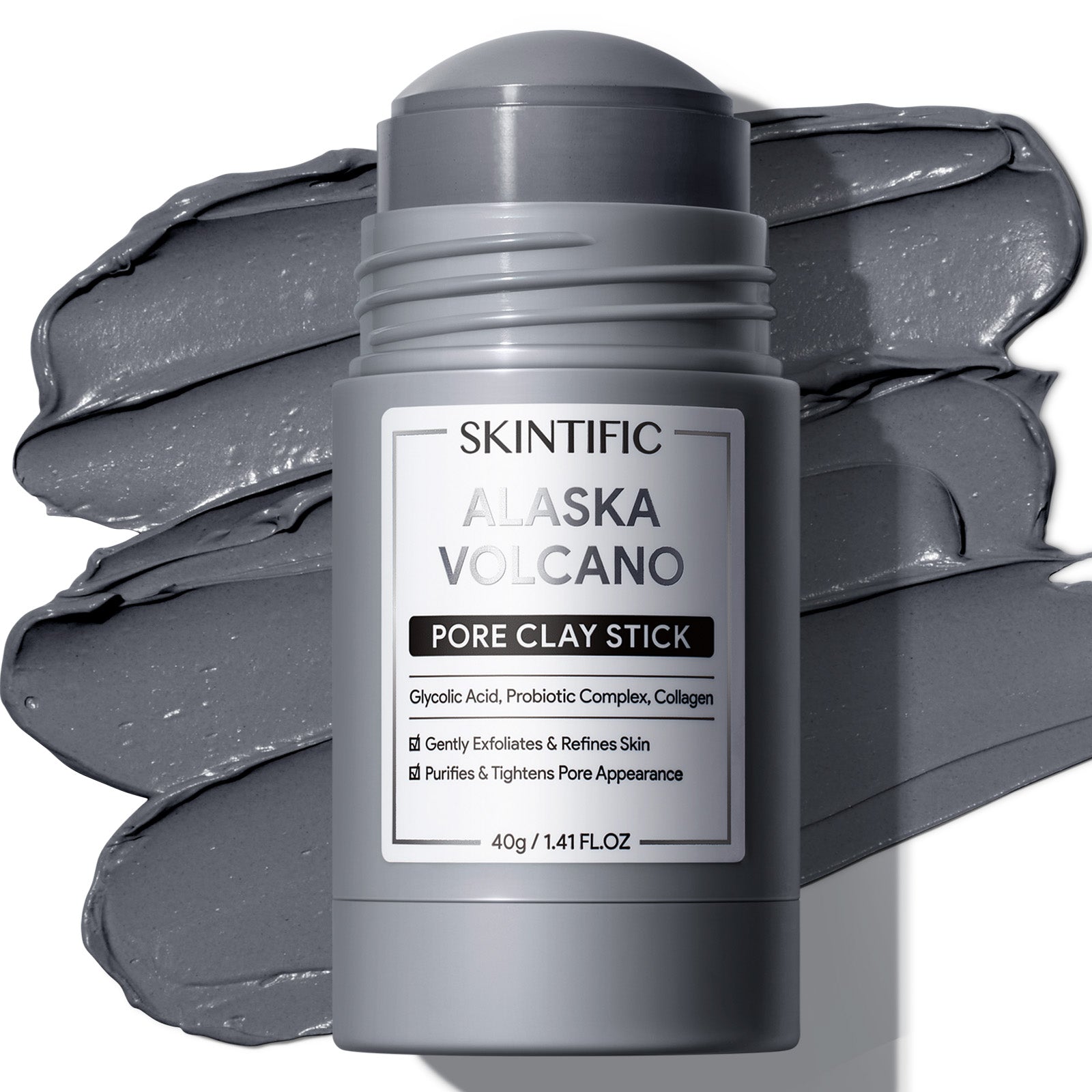 Alaska Volcano Blackhead&Pore Deep Cleansing Clay Mask Stick