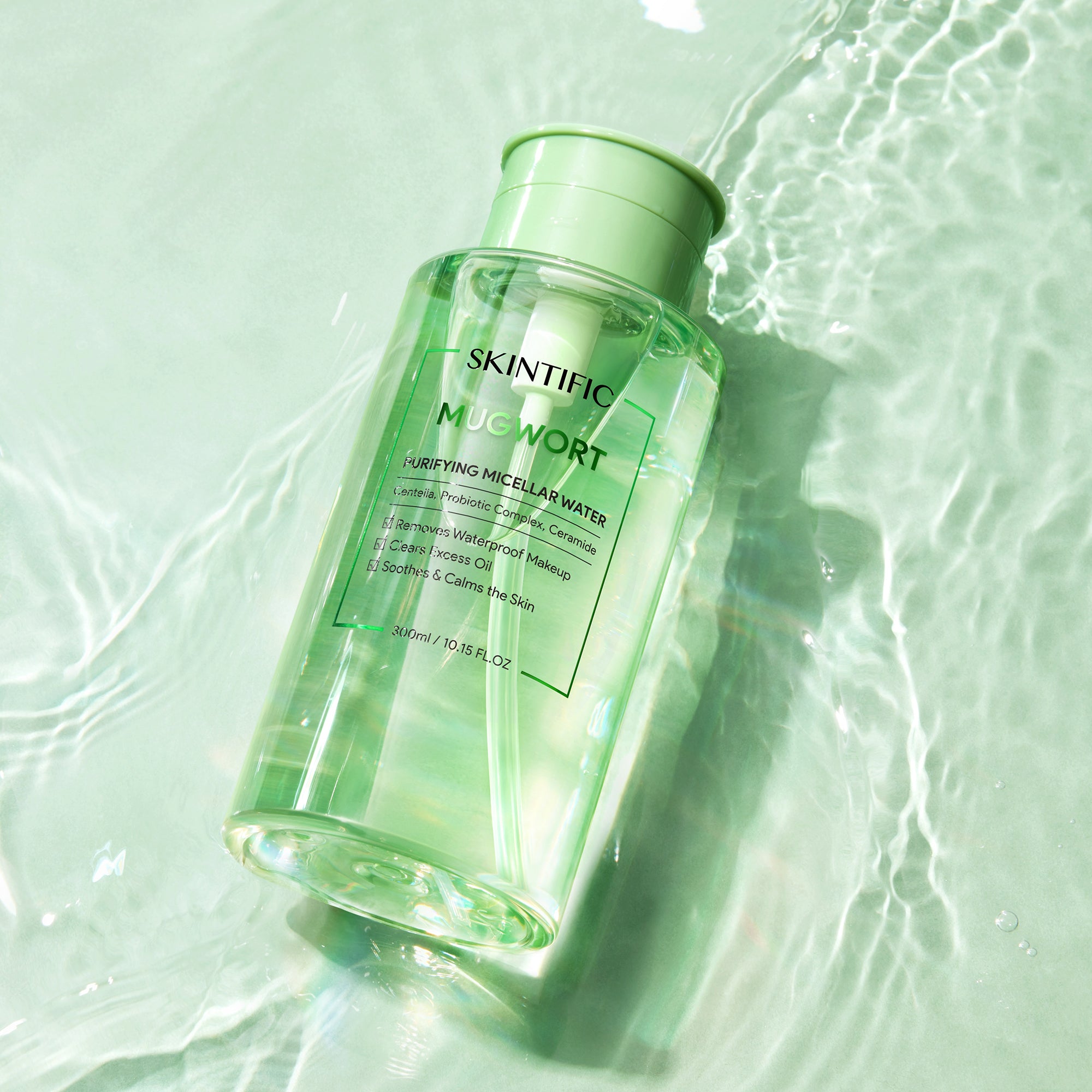 Mugwort Purifying Micellar Makeup Remover with Ceramide & Centella