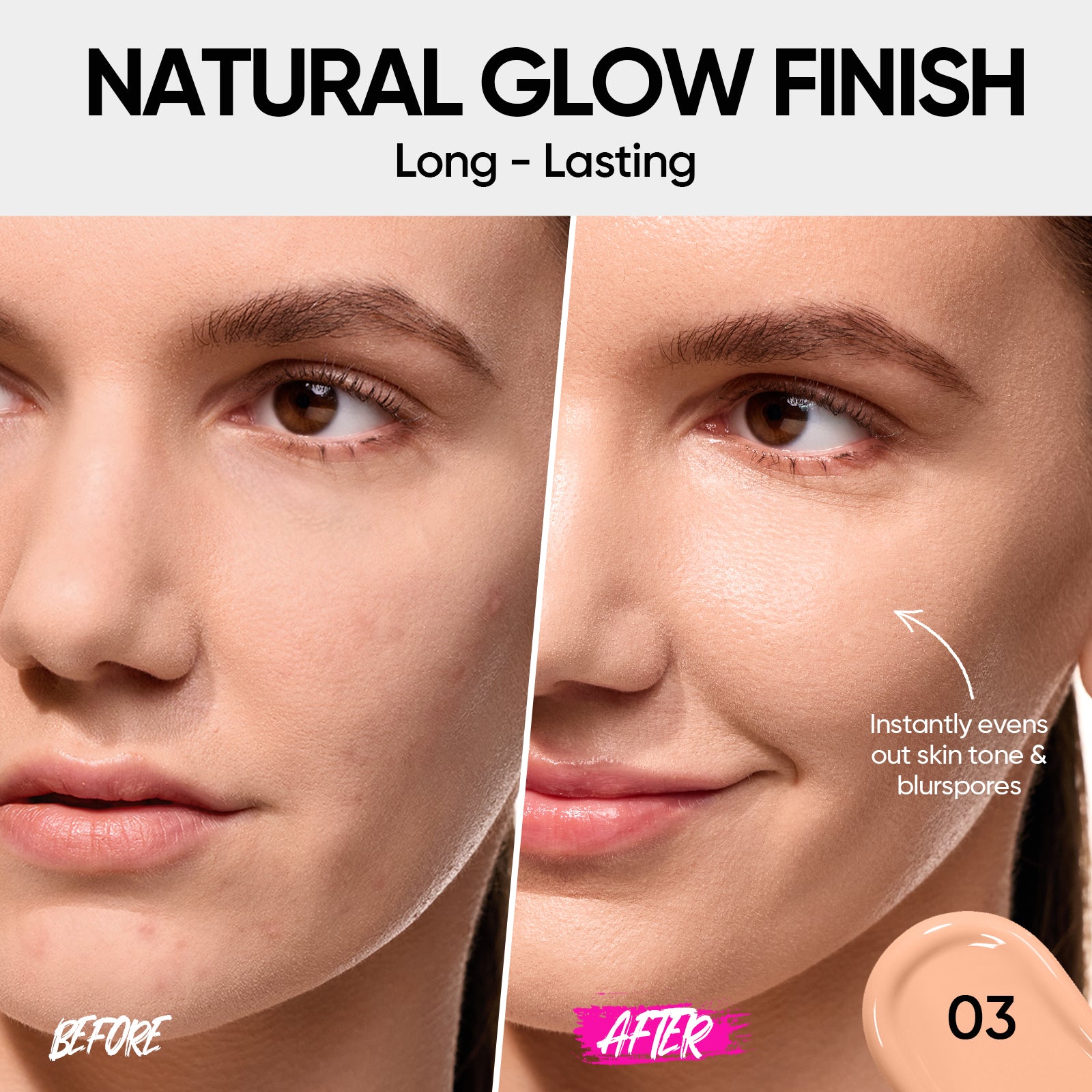 Base Cushion Cover Glow Perfect