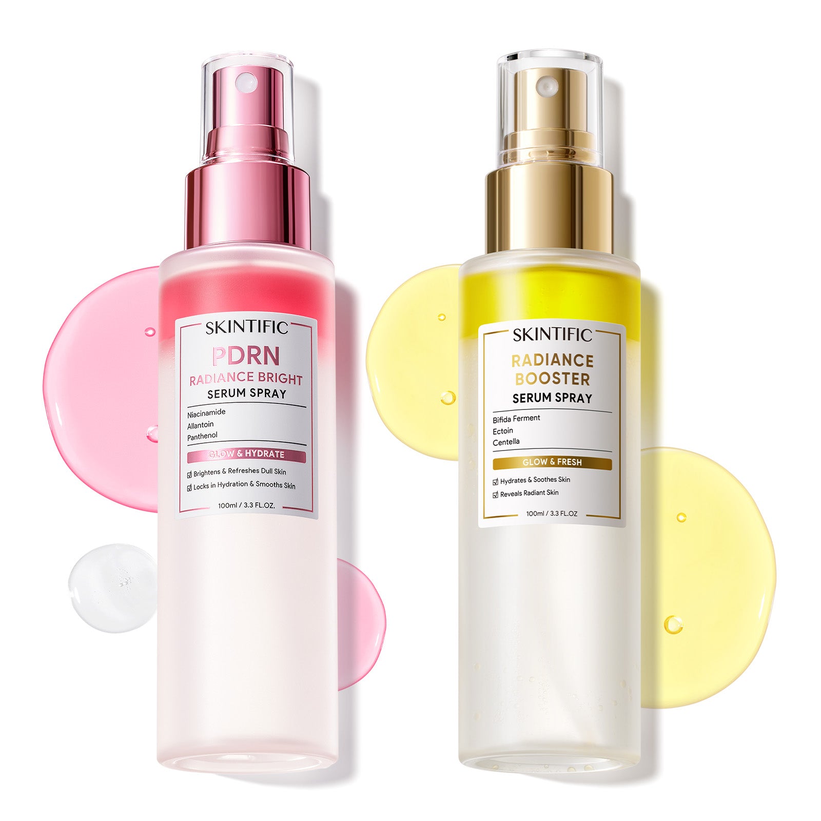 PDRN Brightening & Hydrating Serum Spray Mist Set
