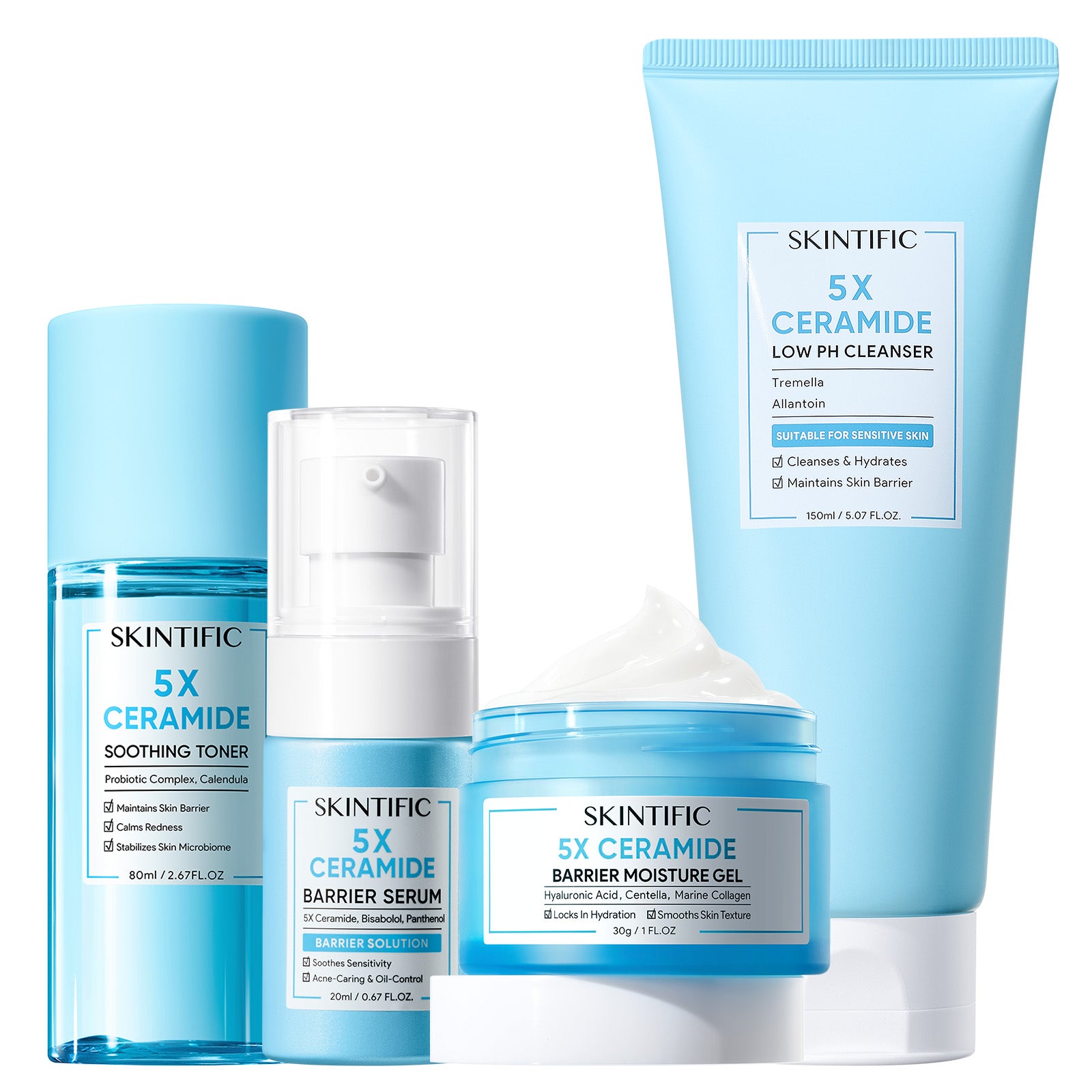 5x Ceramid-Barriere-Reparaturset (4 Stück)