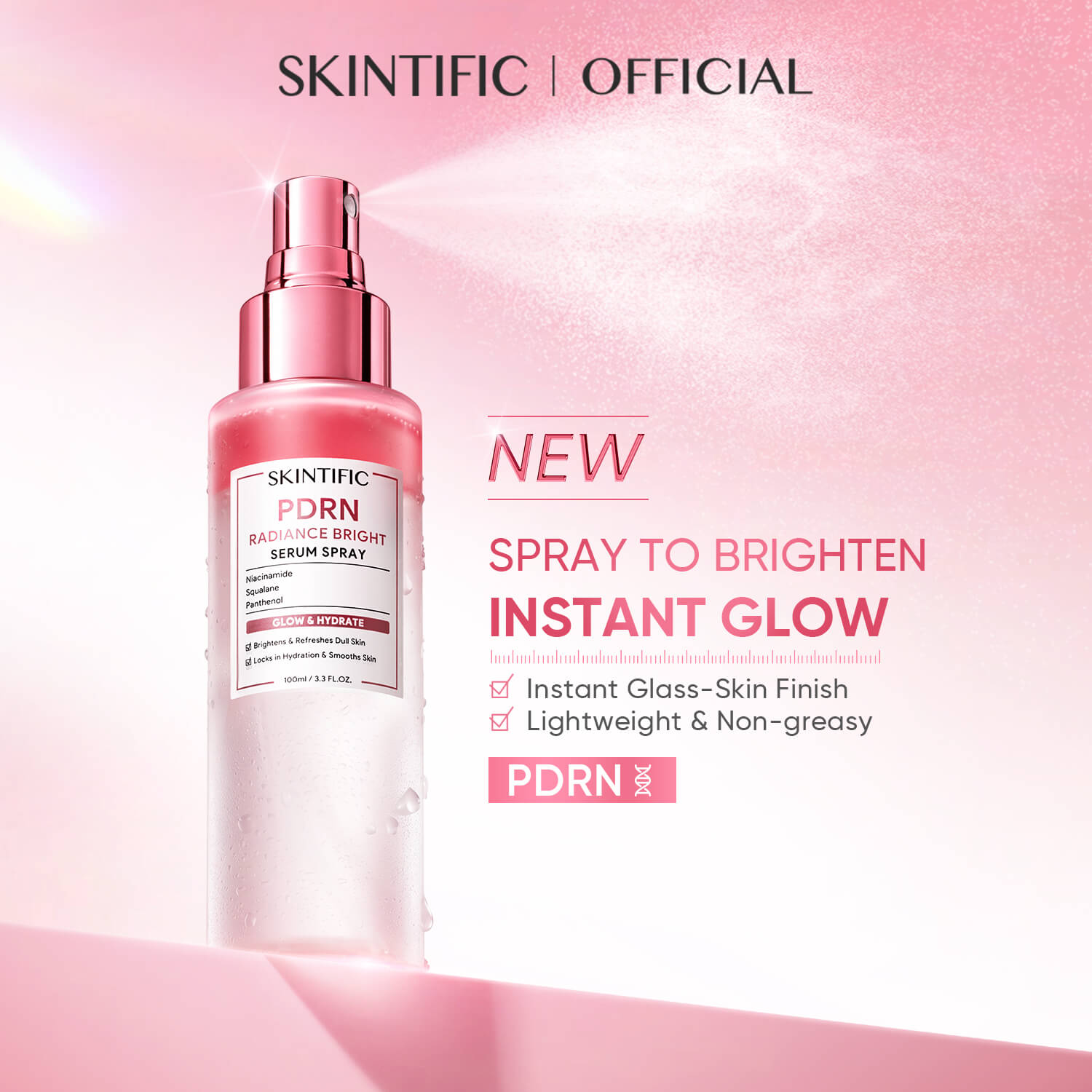 PDRN Radiance Bright Serum Spray