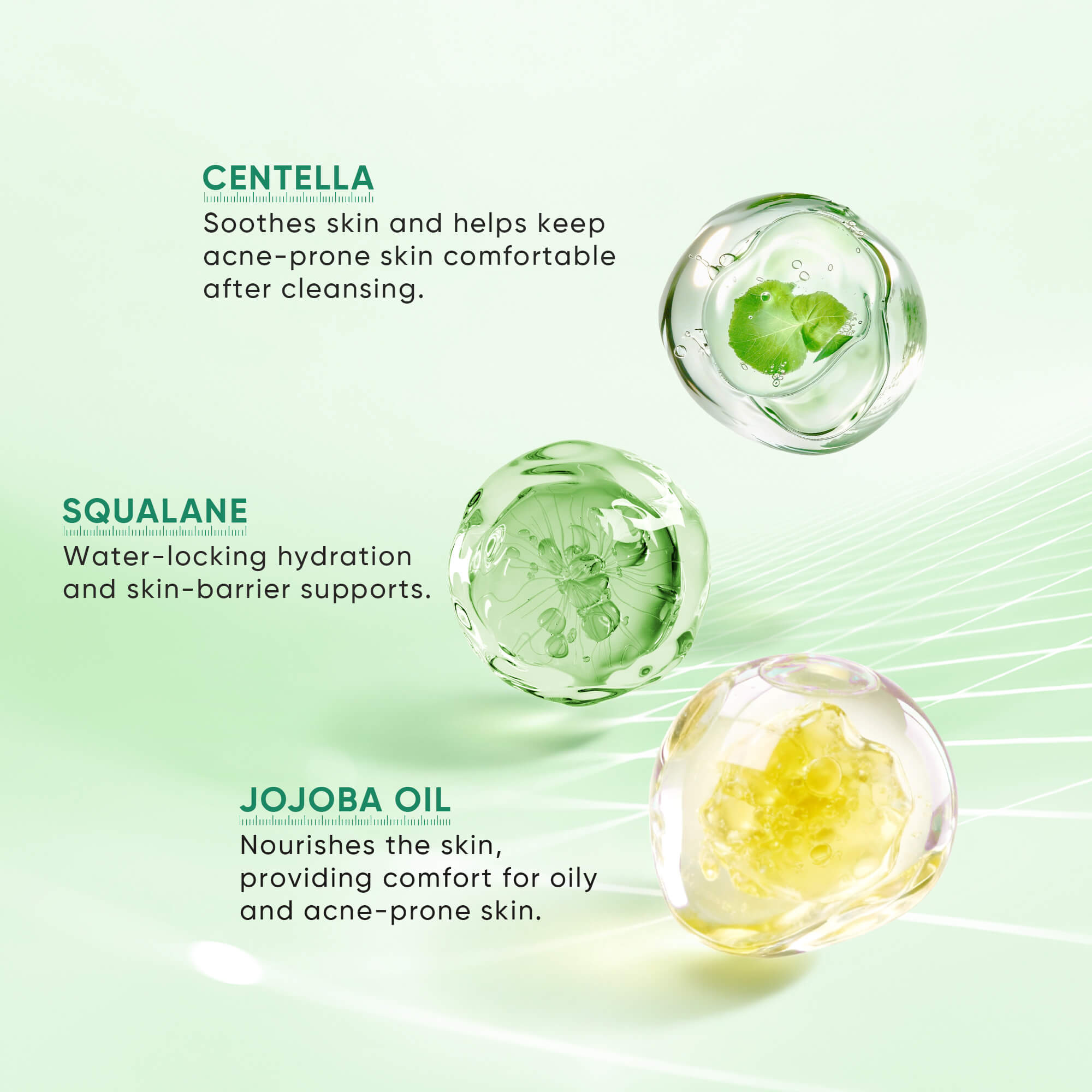 Centella Acne Care Micellar Cleansing Wipes for Acne-Prone Skin