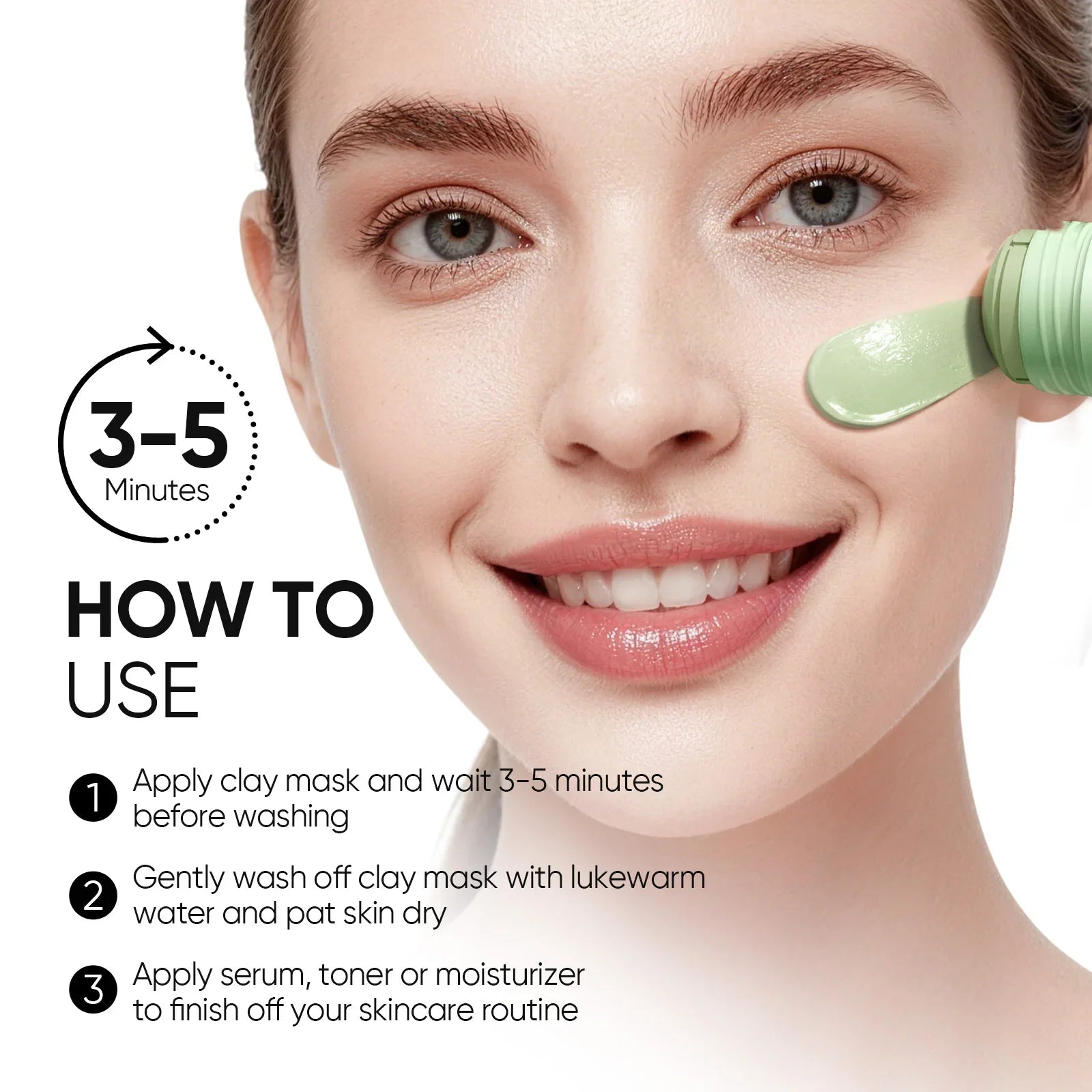 Mugwort Anti Pores & Acne Clay Mask Stick