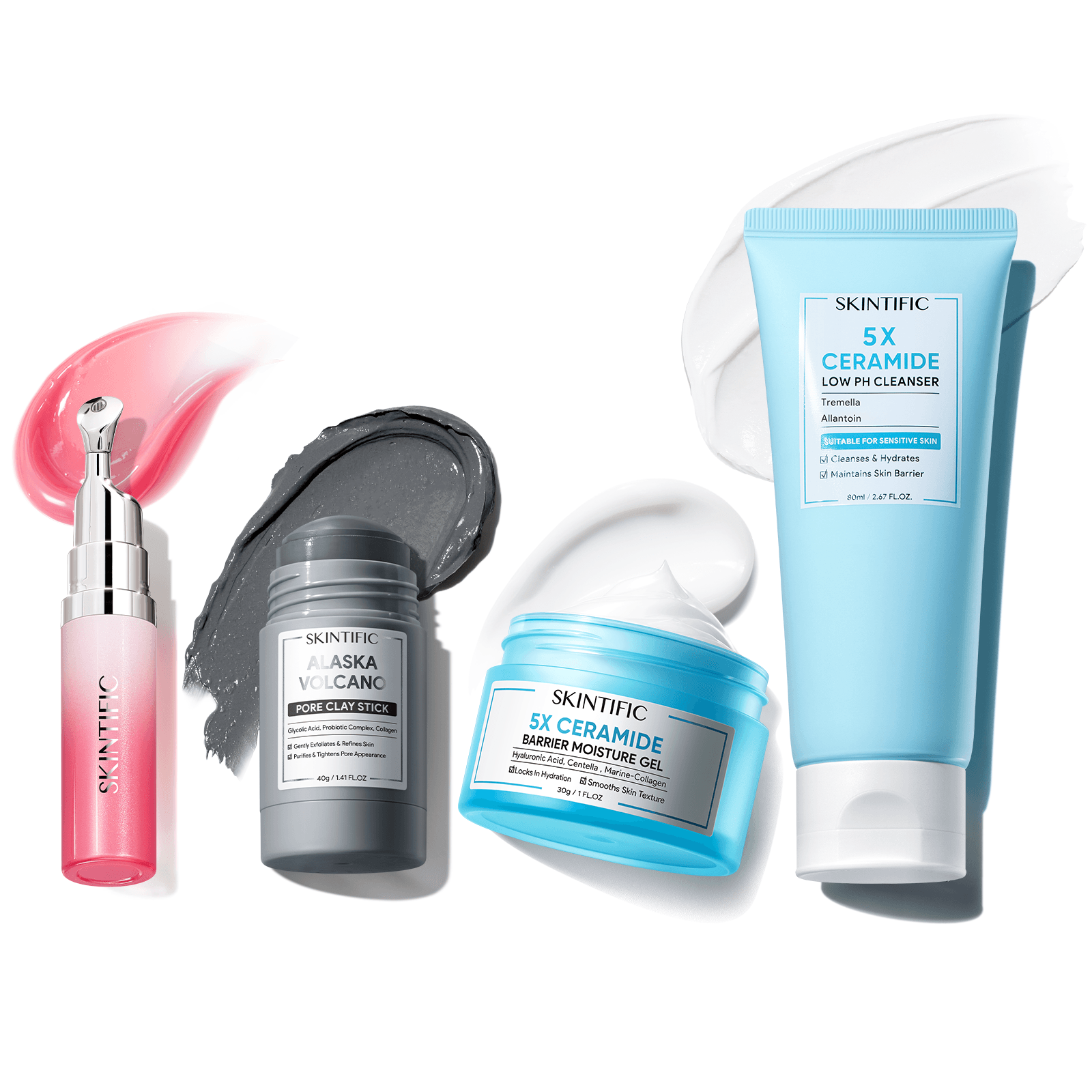 5X Barrier Repair,Pore Care & Lip Serum Set