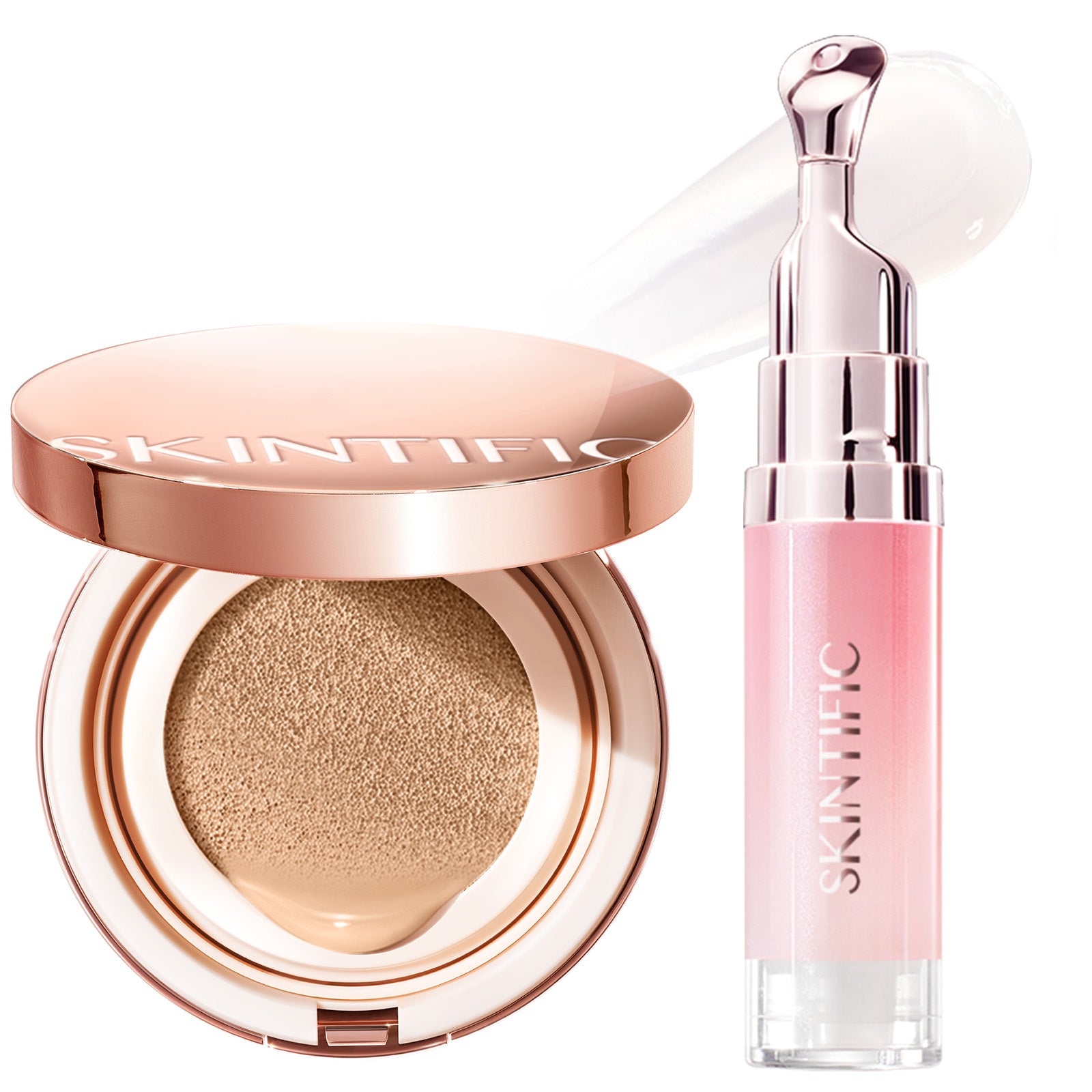 Cover All Perfect Cushion & Peptide Lip Serum Set 2pcs