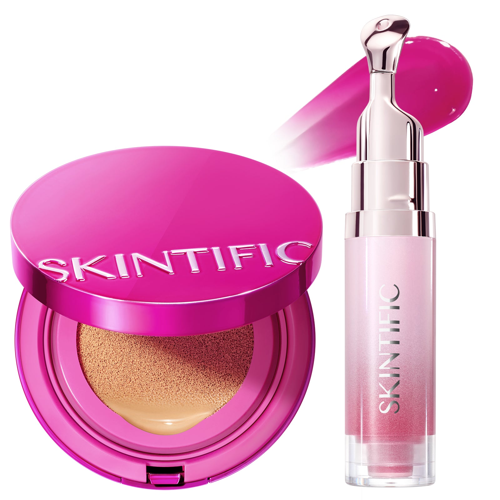 Glow Cushion & Peptide Lip Serum Set 2pcs