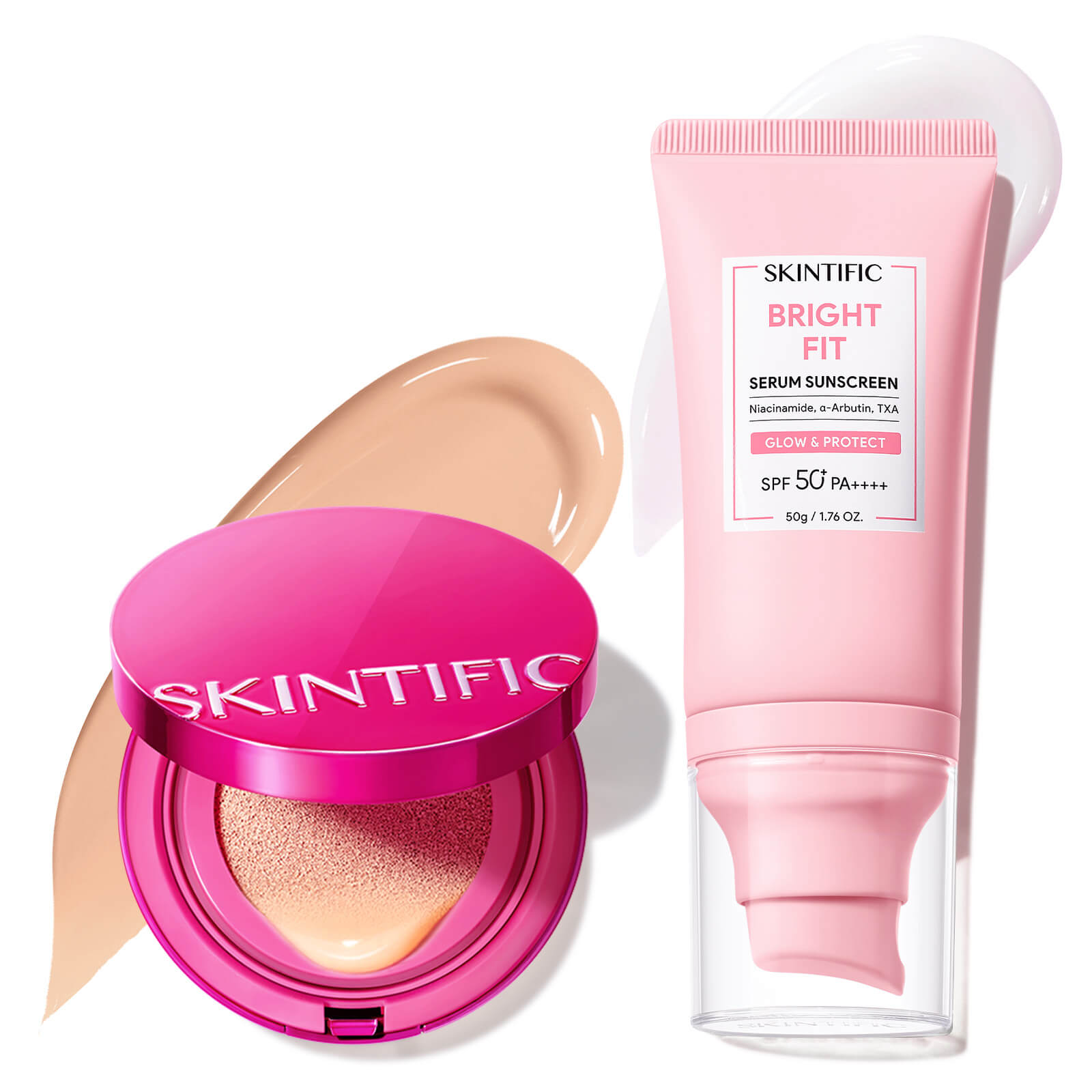 Brightening Sunscreen and Glow Cushion Set