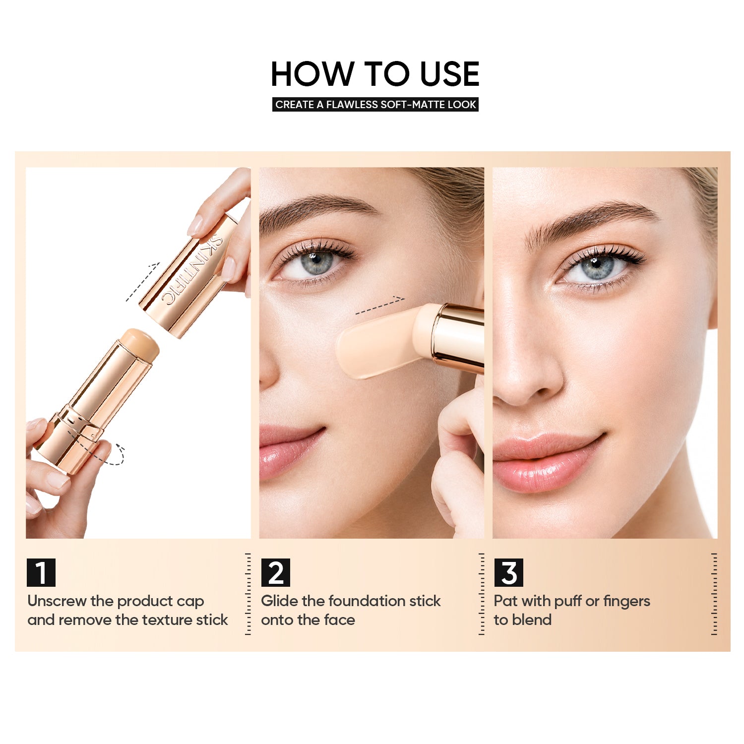 Cover Smooth Blurring Foundation Stick