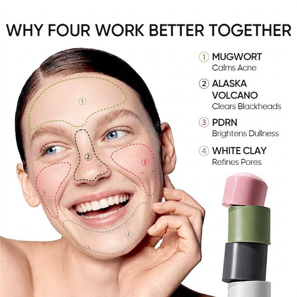 #Color_Blackhead Control+Acne Care+Brightening+Pore Care