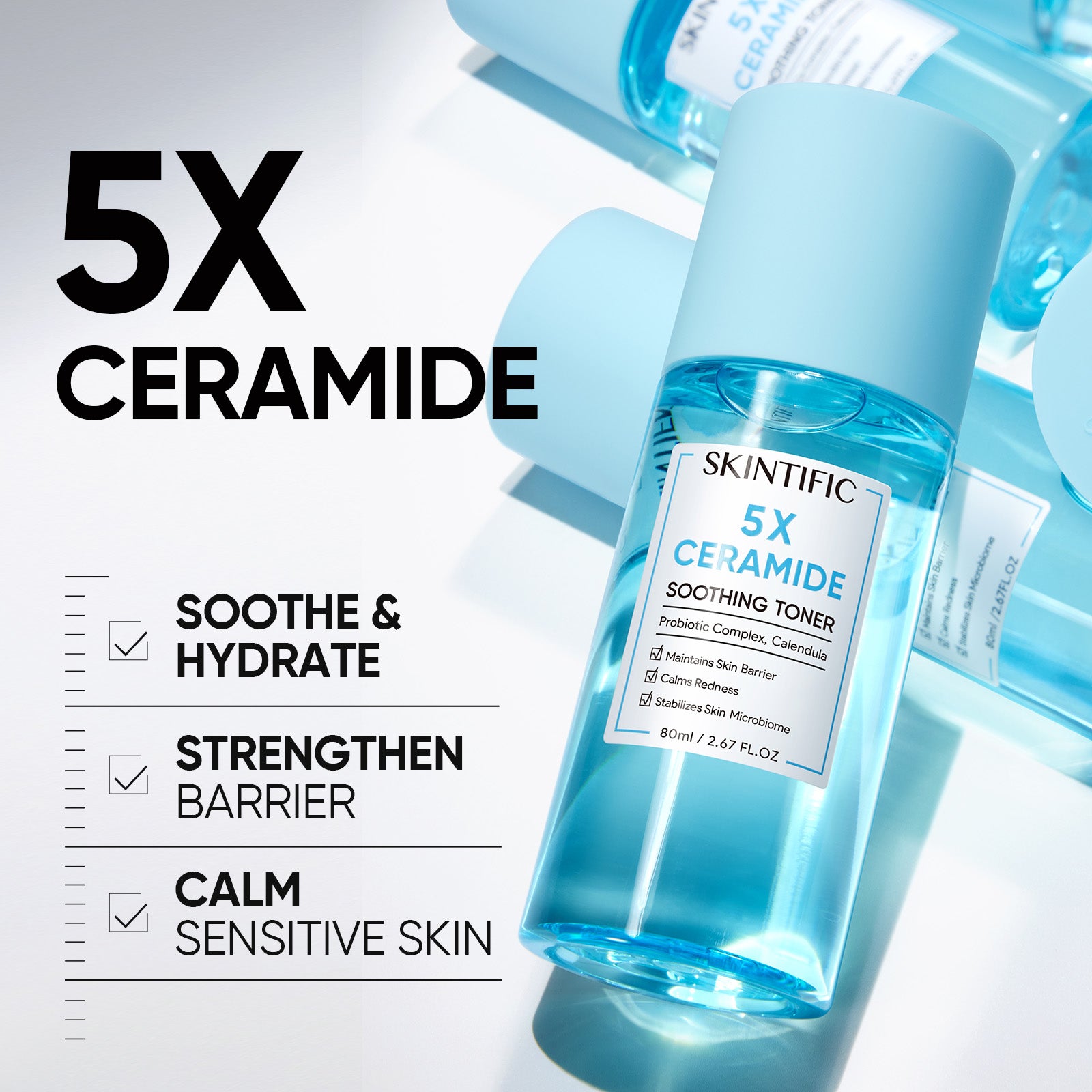 5X Ceramide Soothing Skin Barrier Toner