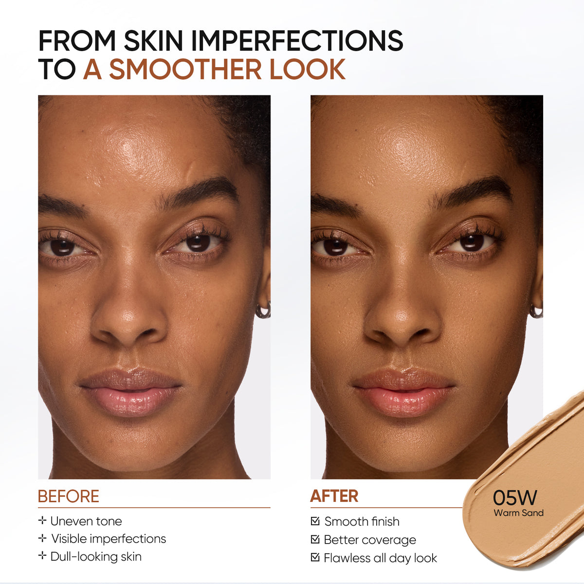 Cover Smooth Blurring Foundation Stick