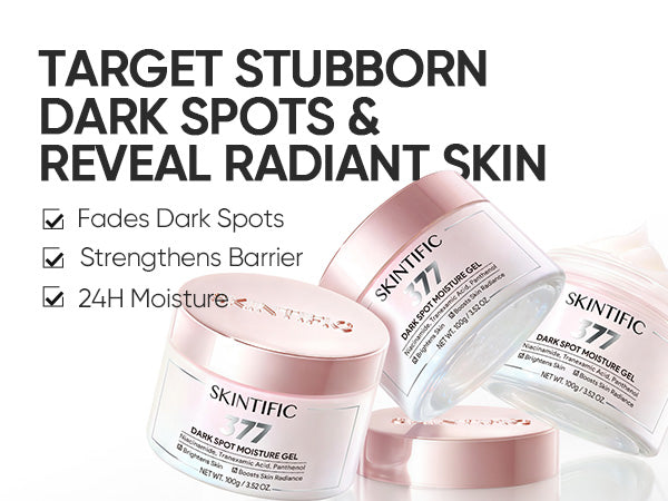 377 Dark Spot Moisture Gel Fade Dark Spots & Brighten Skin Glutathione