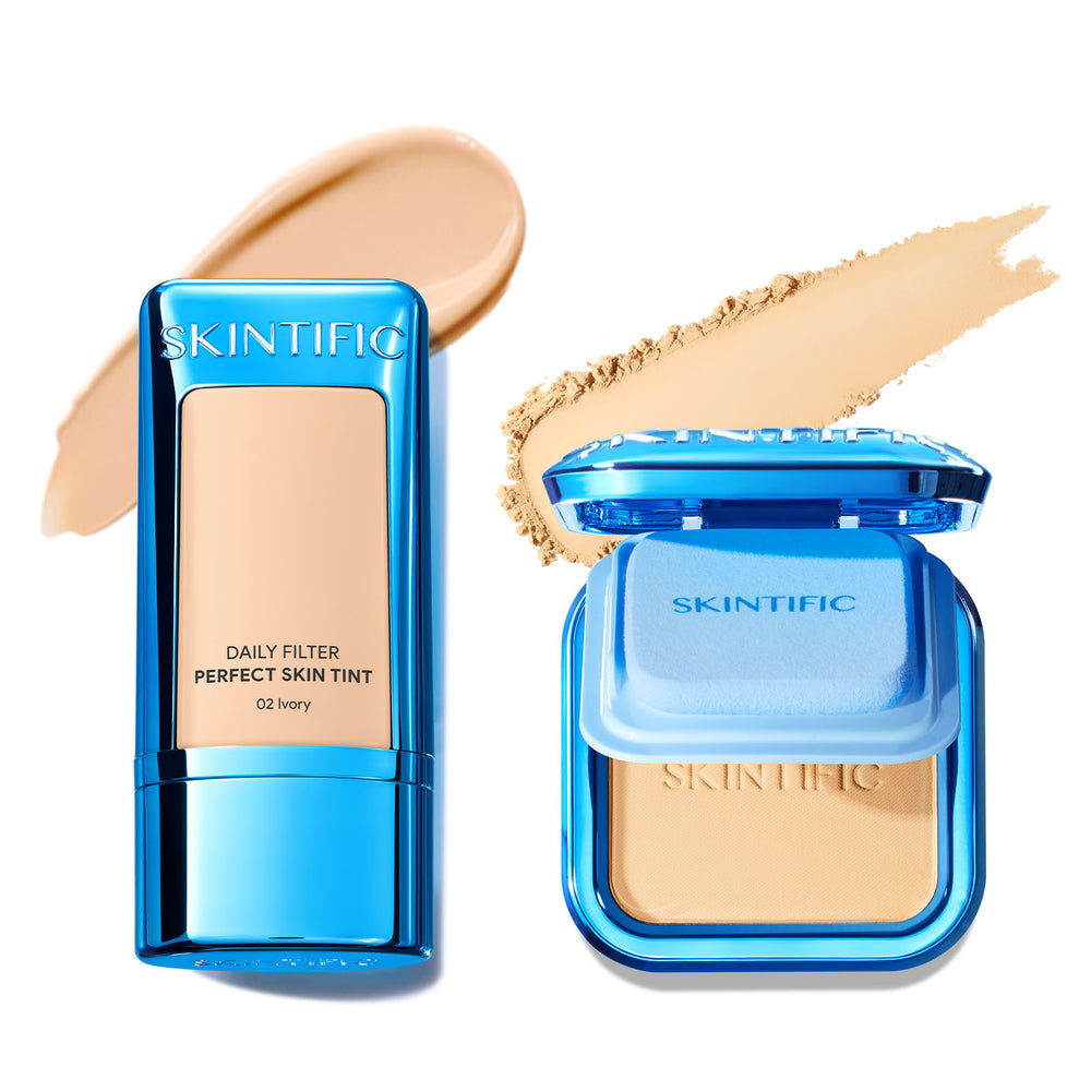 Daily Skin Tint & Ultra Cover Powder Foundation Fresh Base Set