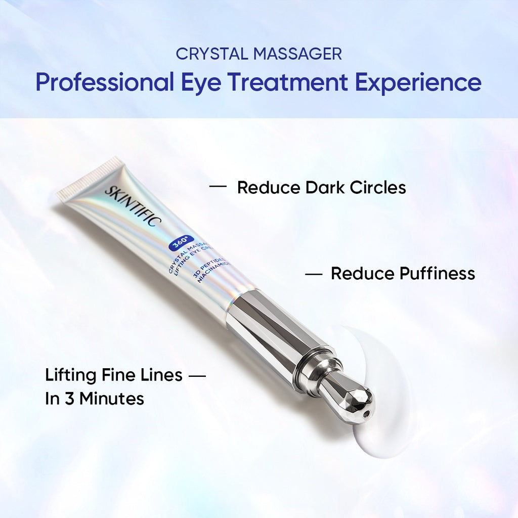SKINTIFIC - 360 Crystal Massager Lifting Eye Cream 20ML