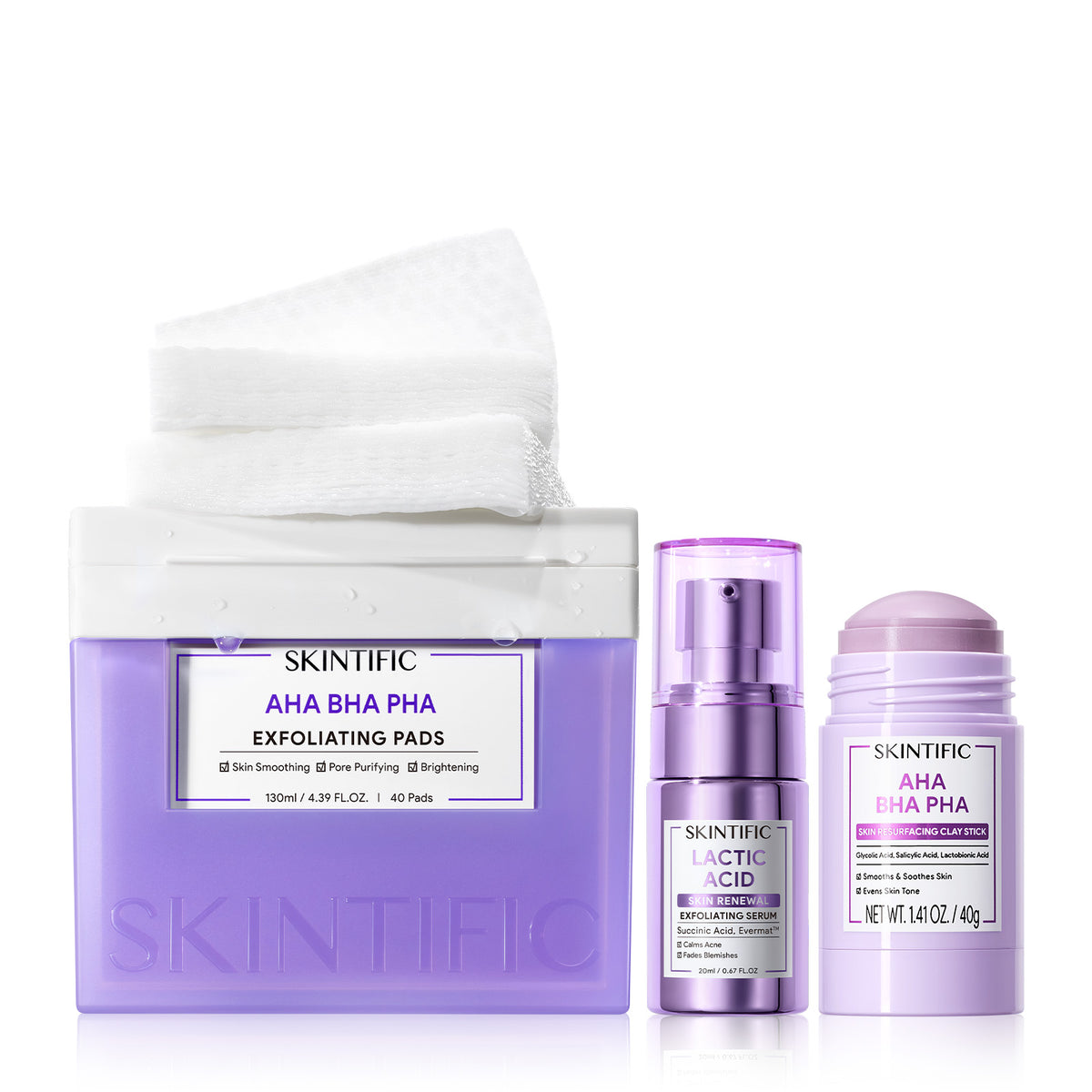 3-Step Acid Exfoliation Set