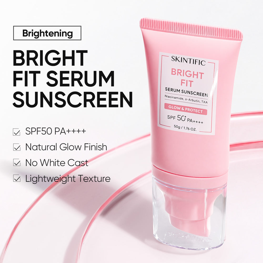 Protector solar iluminador con niacinamida SPF50+ PA++++