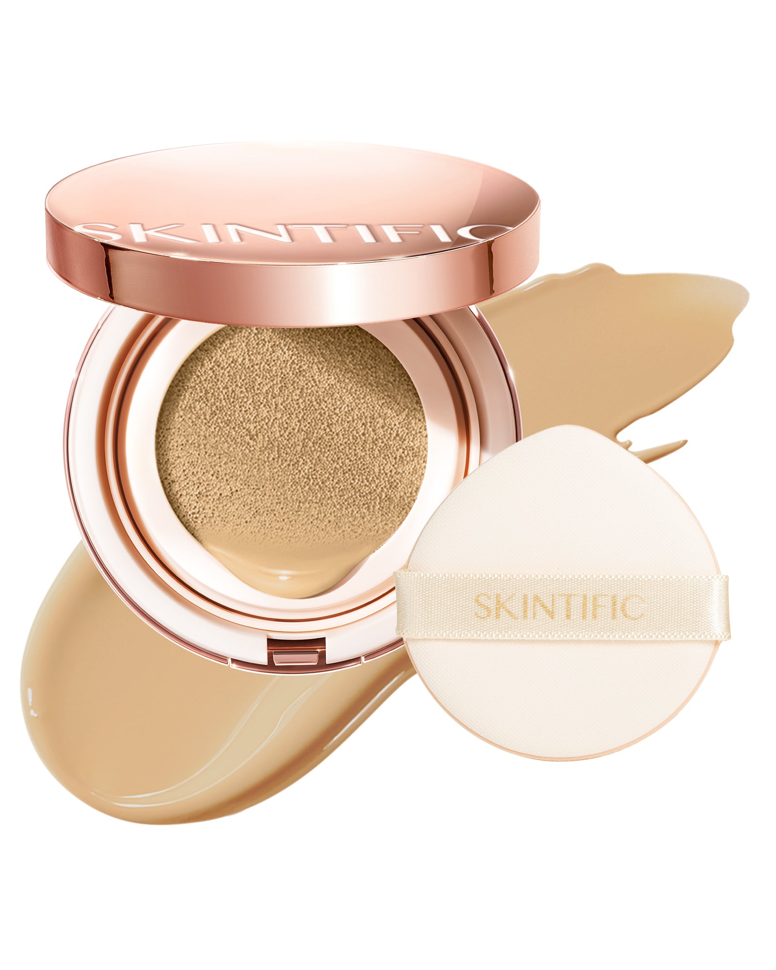 SKINTIFIC Cover All Perfect Cushion 12-Hour Long-Lasting Full Coverage