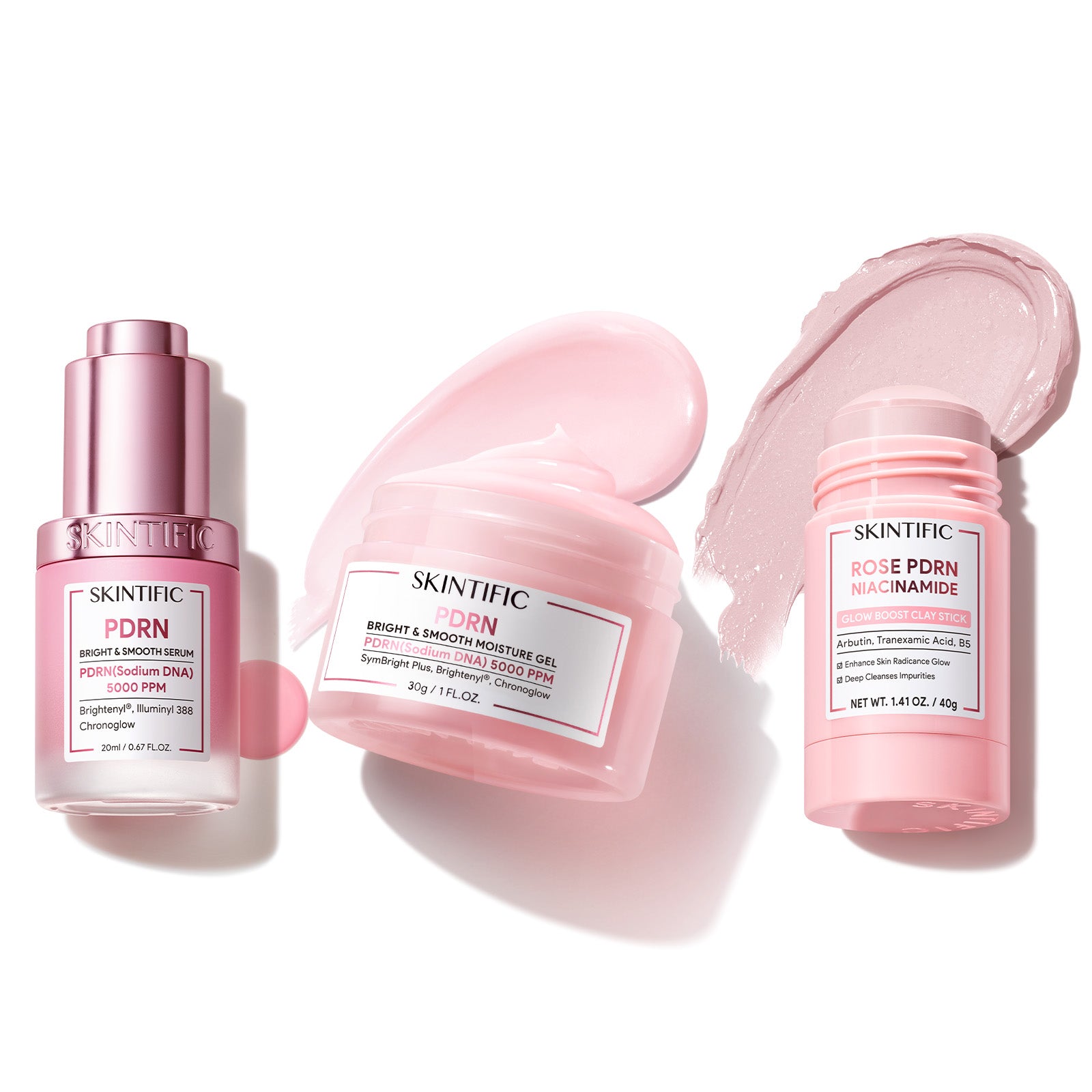 PDRN Bright & Smooth Moisture Gel Cream Moisturizer