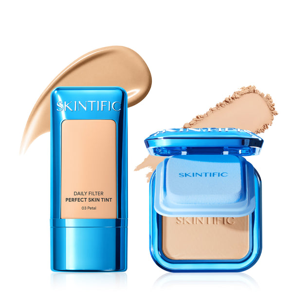Daily Skin Tint & Ultra Cover Powder Foundation Fresh Base Set