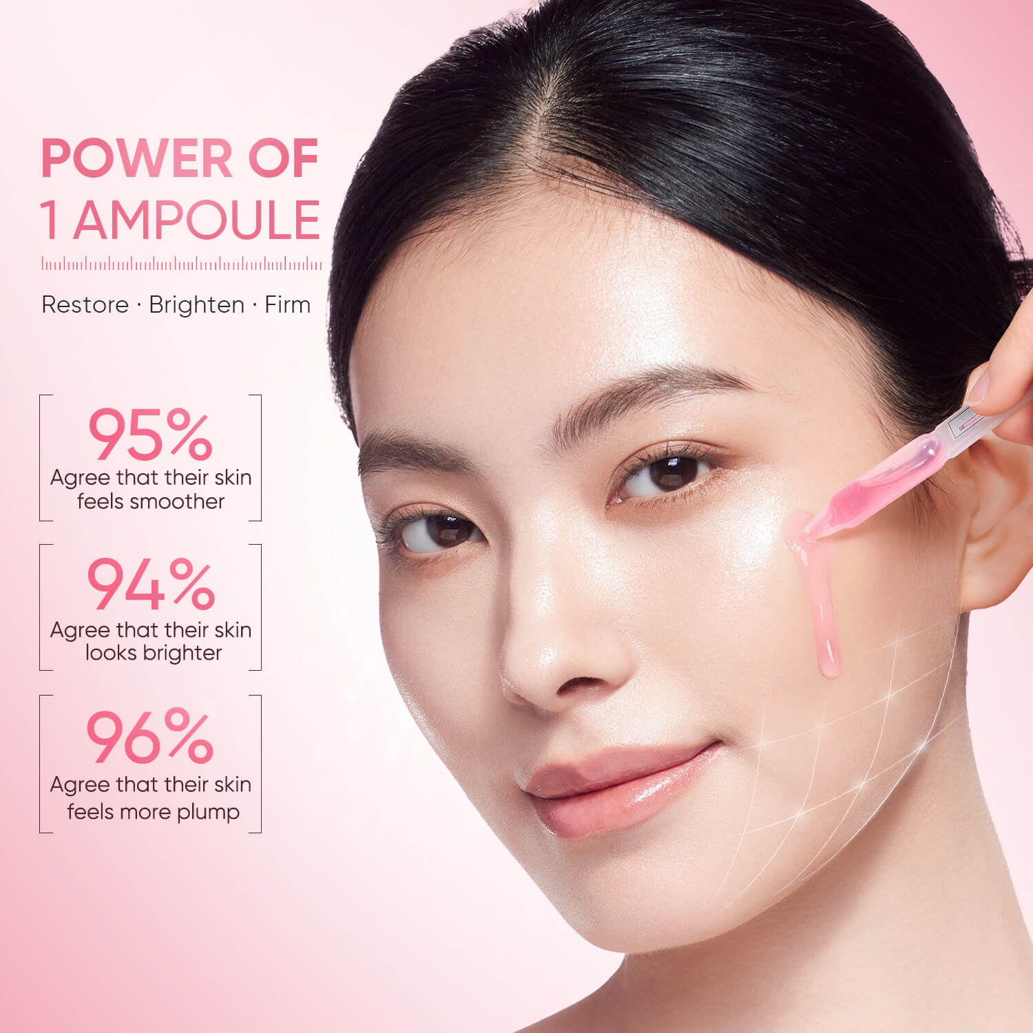 How to use SKINTIFIC PDRN brightening serum single use ampoule vial