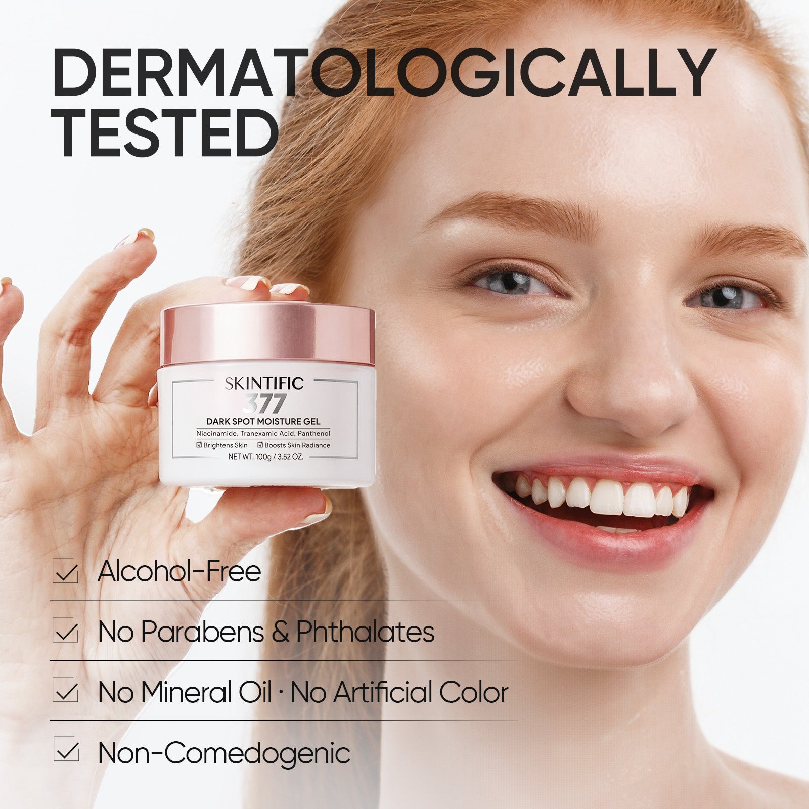 377 Dark Spot Moisture Gel Fade Dark Spots & Brighten Skin Glutathione