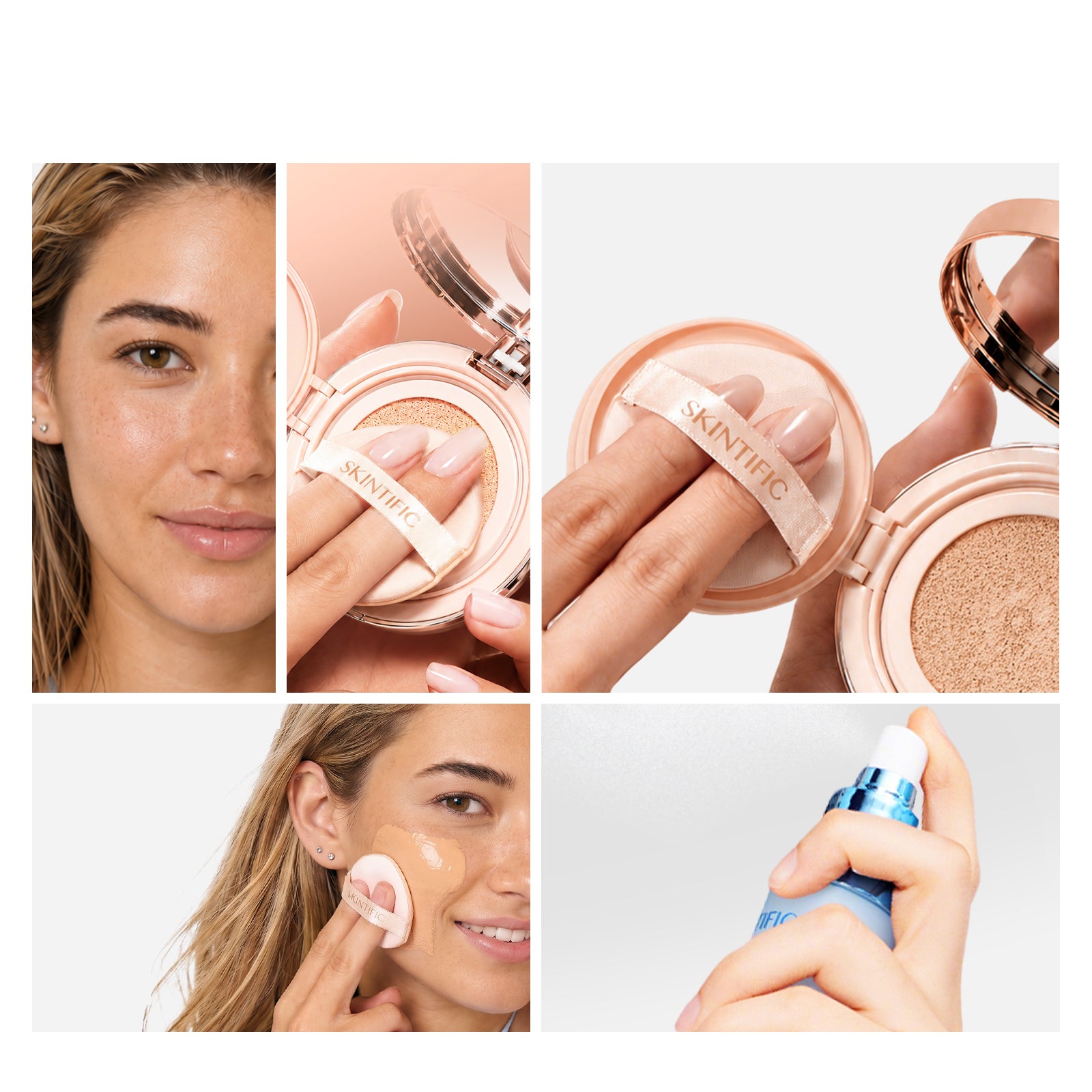 SKINTIFIC Cover All Perfect Cushion 12-Hour Long-Lasting Full Coverage