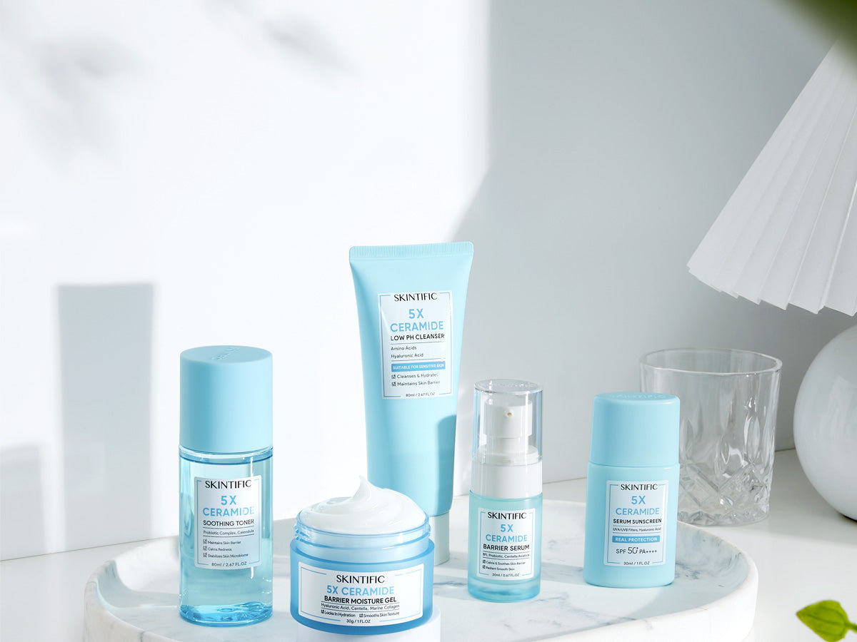 5X Ceramide Barrier Repair Moisture Gel lightweight gel texture