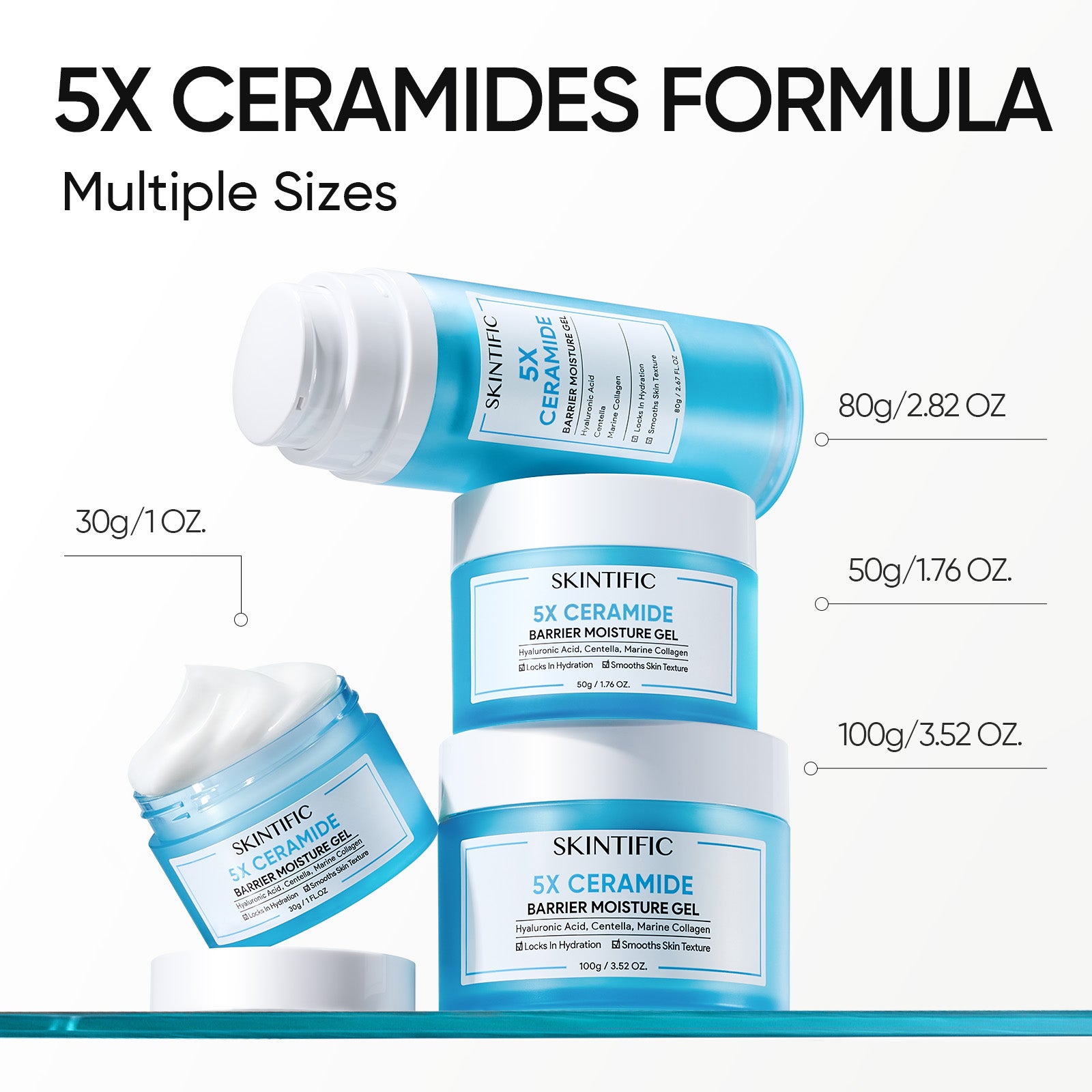 SKINTIFIC 5X Ceramide Barrier Repair Moisture Gel - Soothing&Hydrating
