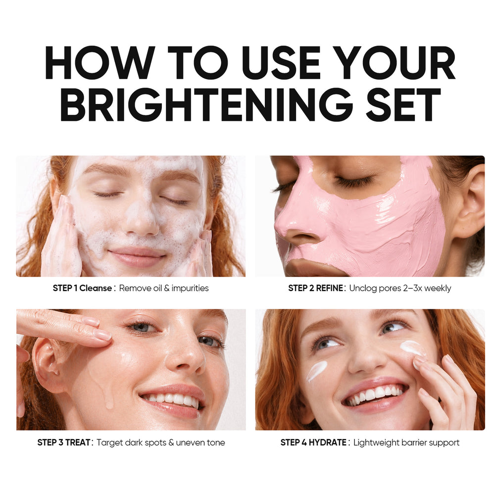 Set Iluminador MSH Niacinamide – 4 piezas