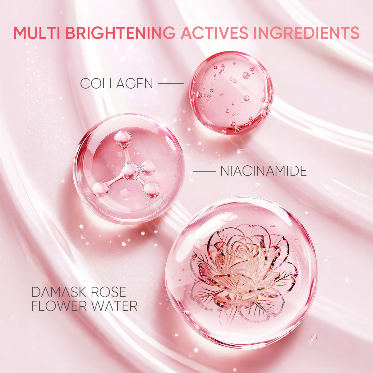 Damask Rose Brightening Whipped Cream CleanserGentle Brightening