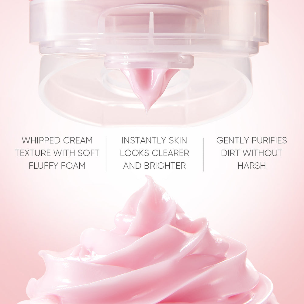 Damask Rose Brightening Whipped Cream Cleanser