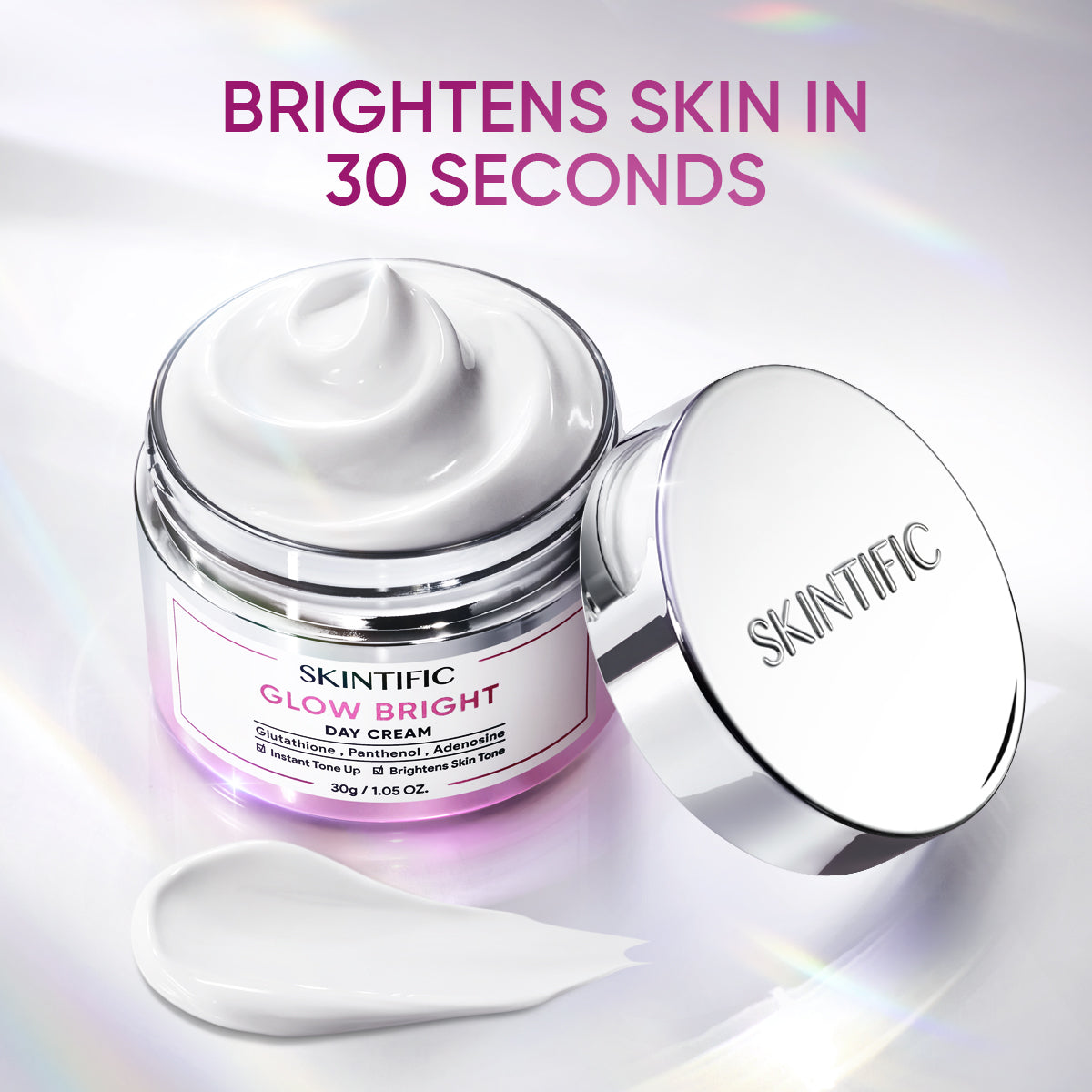 Glow Bright Day Cream Instant Brightening Tone Up Moisturizer