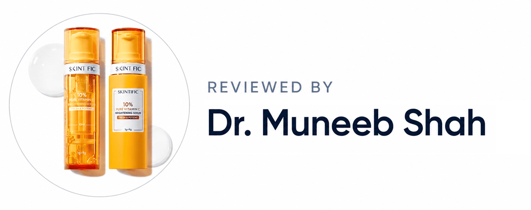 Dermatologist approved SKINTIFIC serum