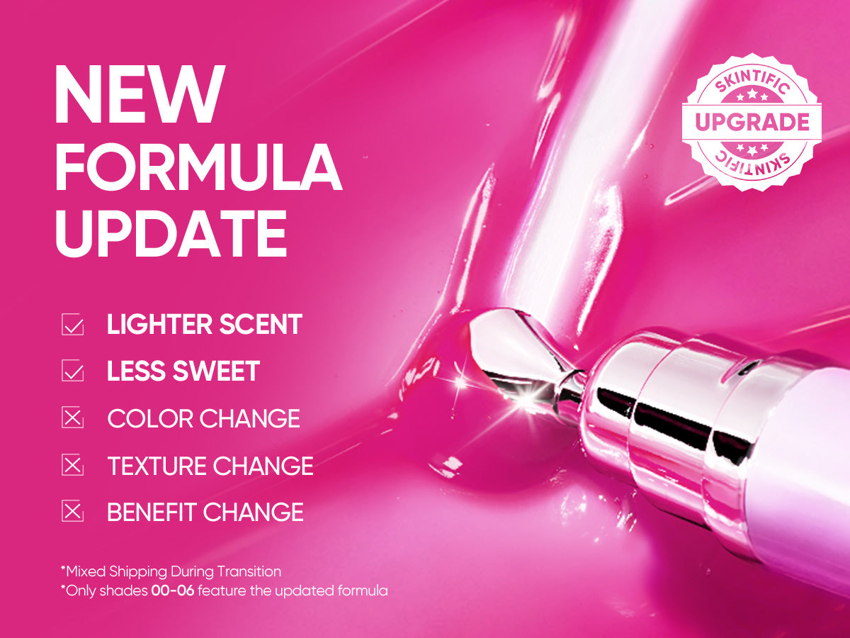 Peptide Lip Serum Set 3pcs Brightening Hydrating Lip Care for Dry Lips