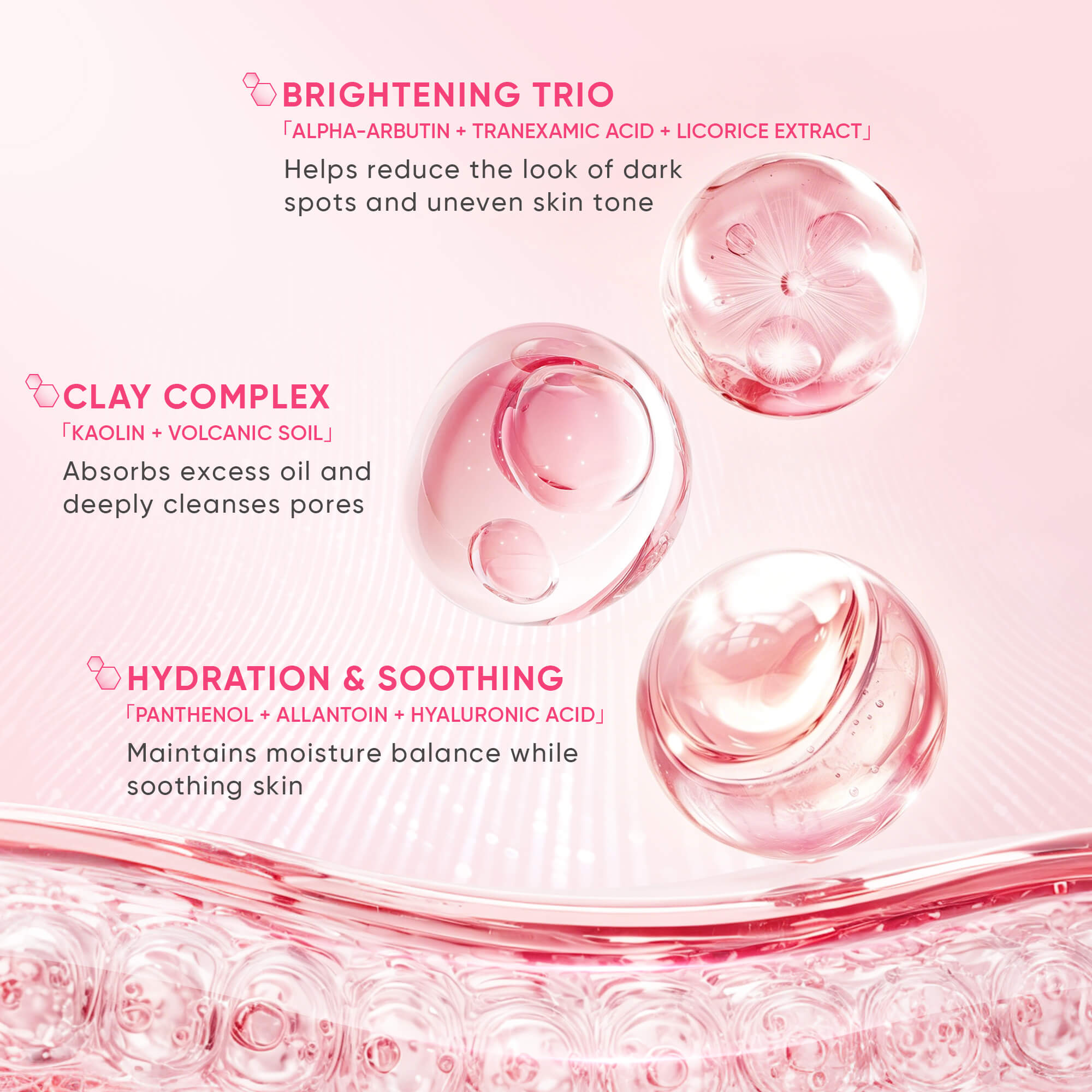 Rose PDRN Niacinamide Glow Boost Clay Stick