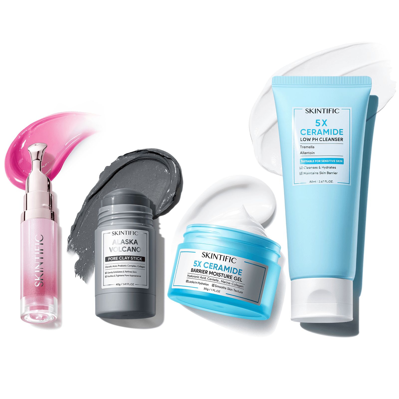 5X Barrier Repair,Pore Care & Lip Serum Set
