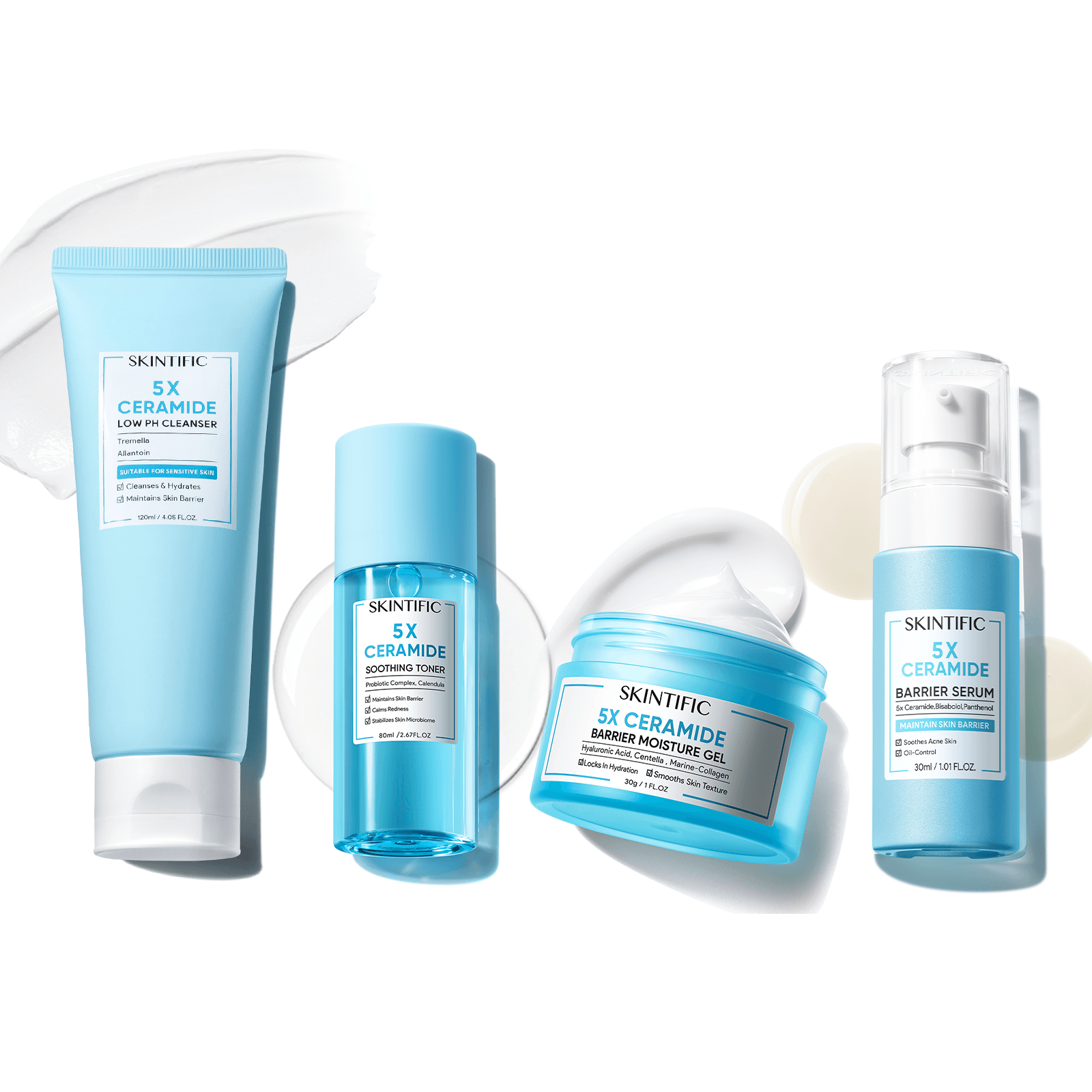 5X Ceramide Barrier Repair Set 4pcs