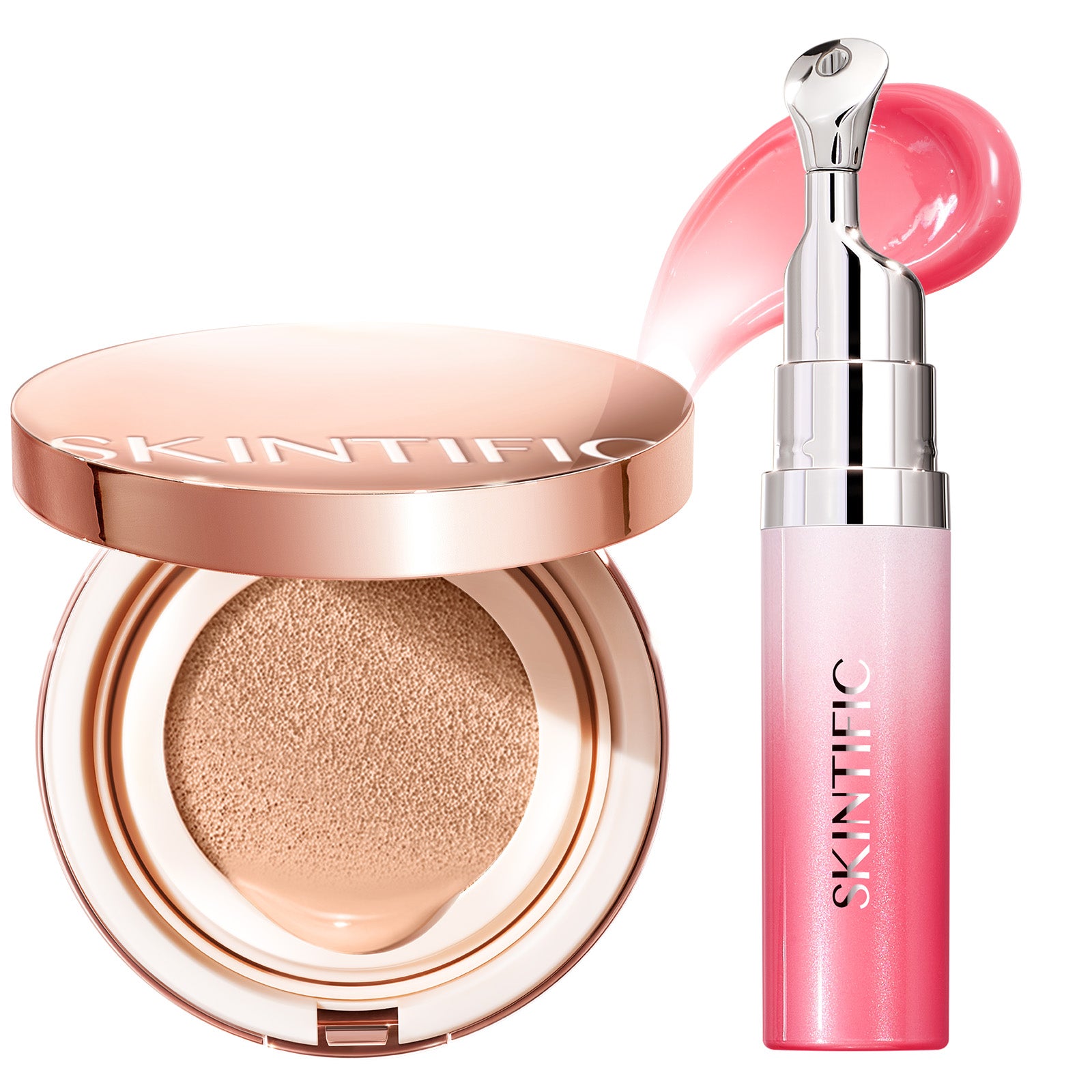 Cover All Perfect Cushion & Peptide Lip Serum Set 2pcs