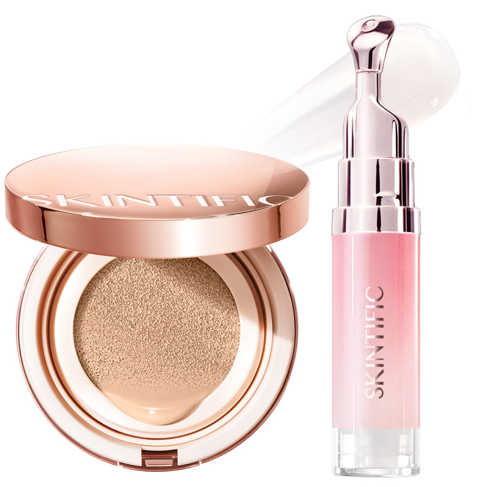 Cover All Perfect Cushion & Peptide Lip Serum Set 2pcs